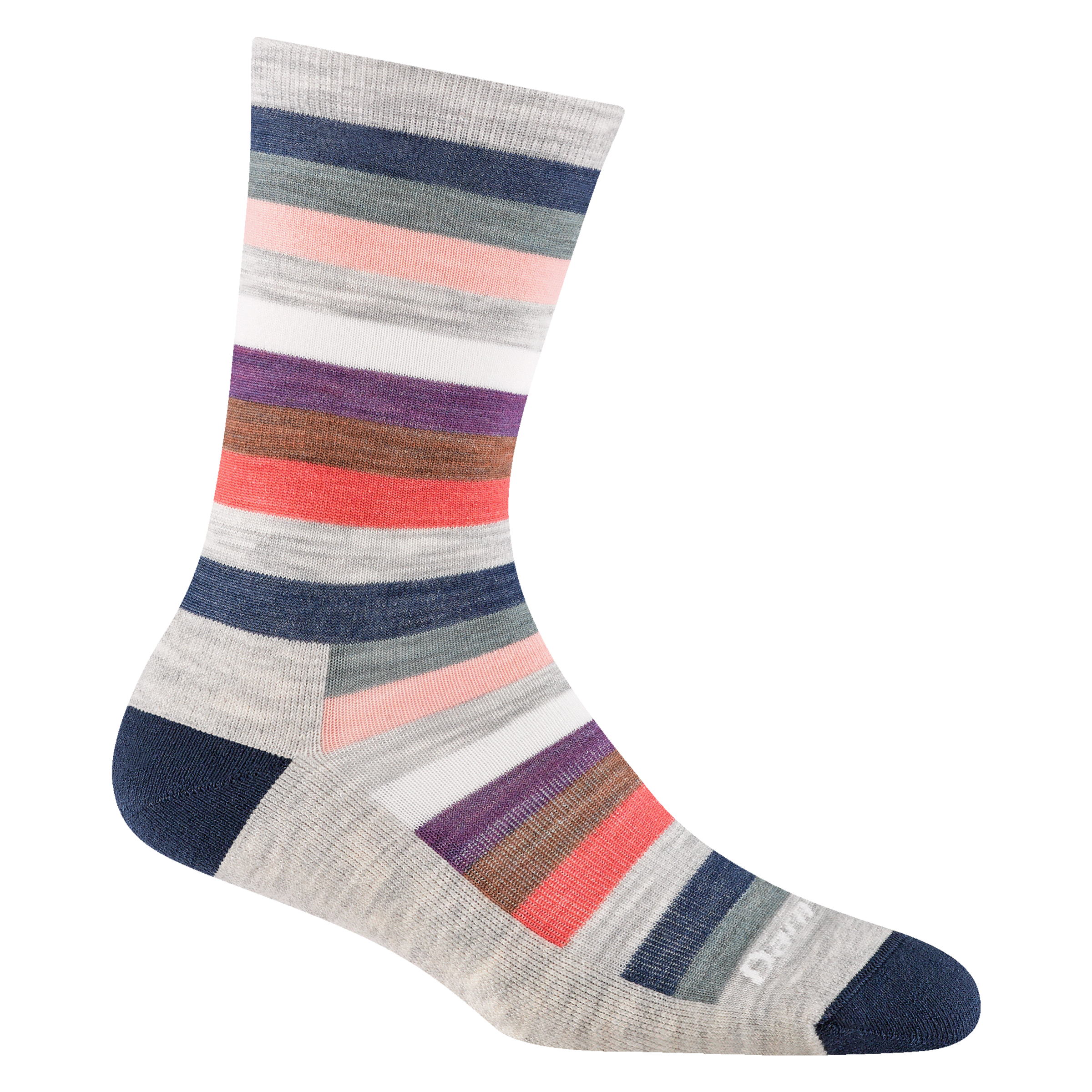 Darn Tough Merino Wool Women's Mystic Stripe Crew Lightweight Lifestyle Socks