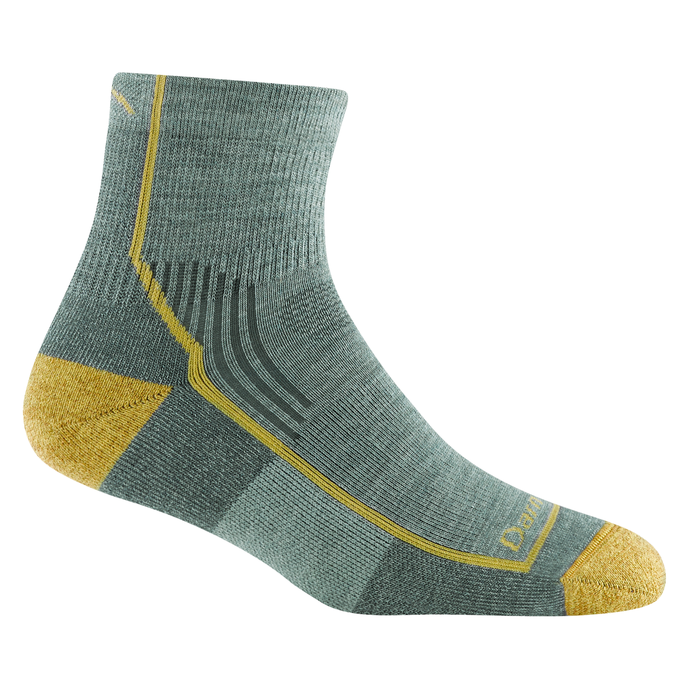 Darn Tough Merino Wool Women's Hiker Quarter Midweight Hiking Socks - Image 2