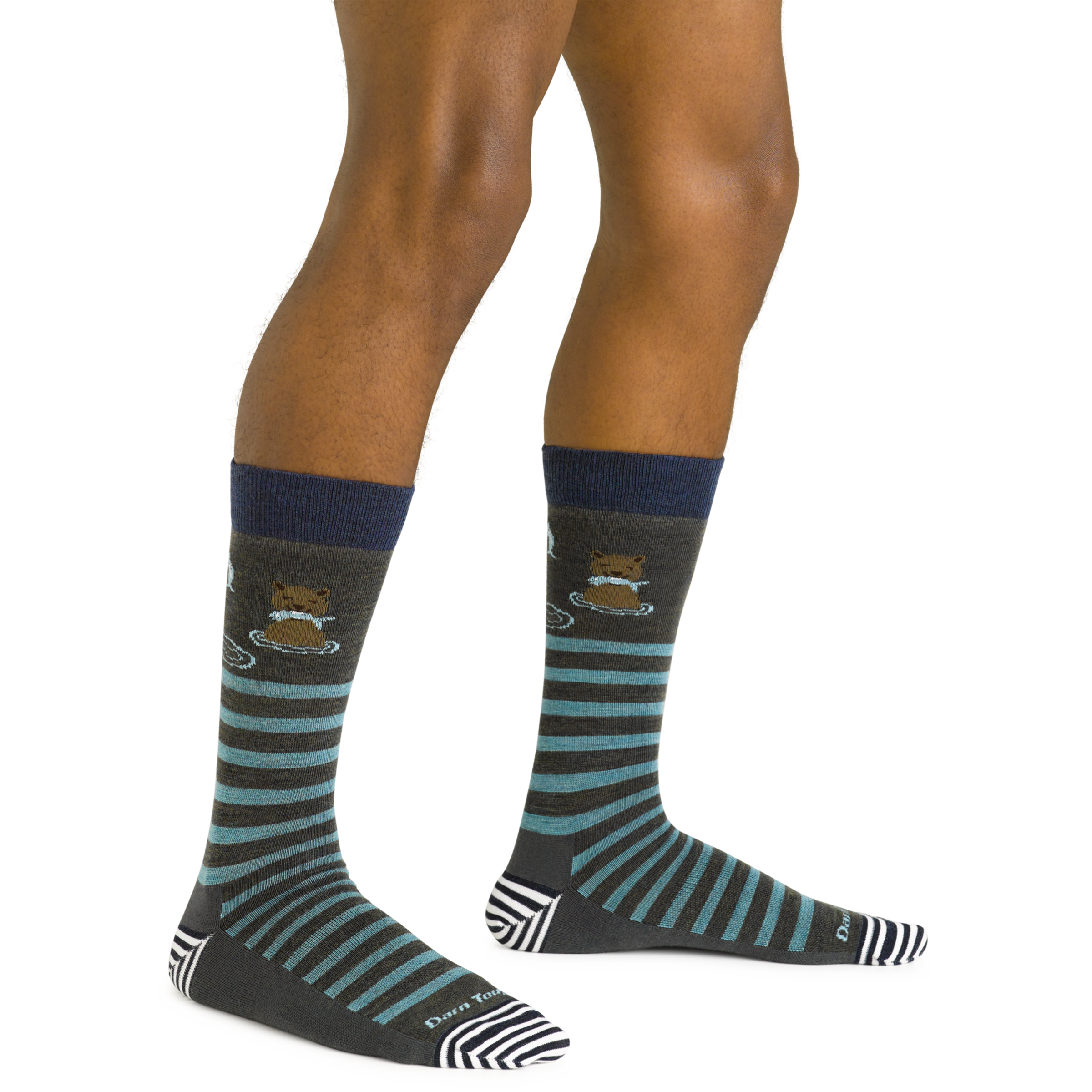 Darn Tough Merino Wool Men's Animal Haus Crew Lightweight Lifestyle Socks - Image 10