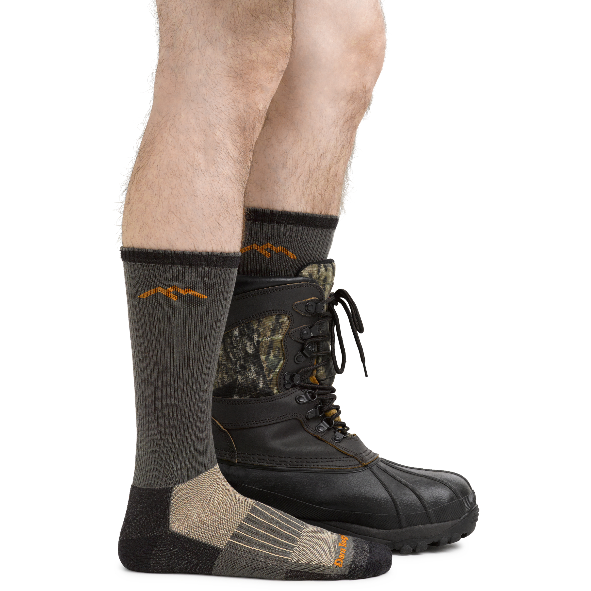Darn Tough Merino Wool Men's Boot Lightweight Hunting Sock-Last Chance - Image 5