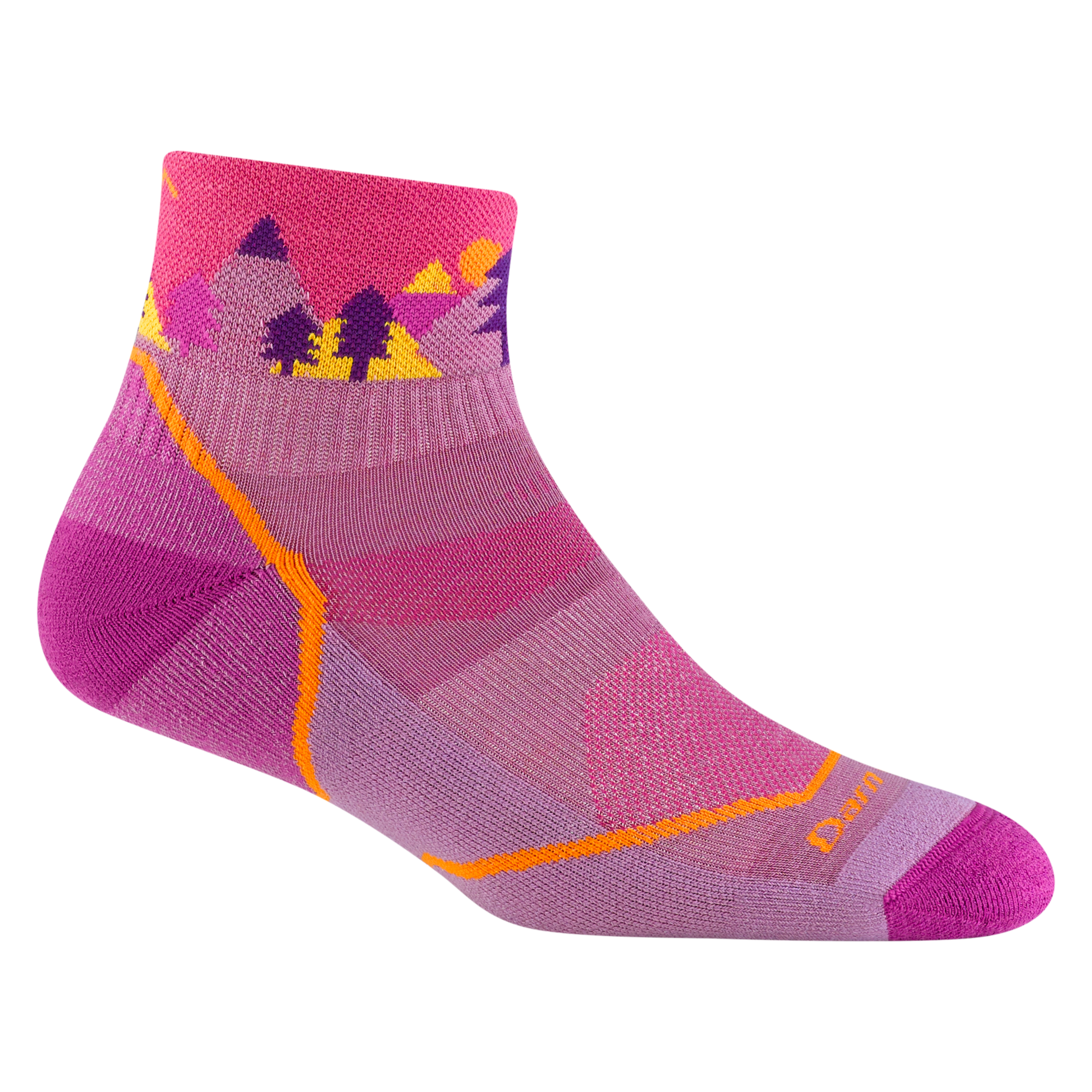 Darn Tough Merino Wool Kids Quest Quarter Lightweight Hiking Socks