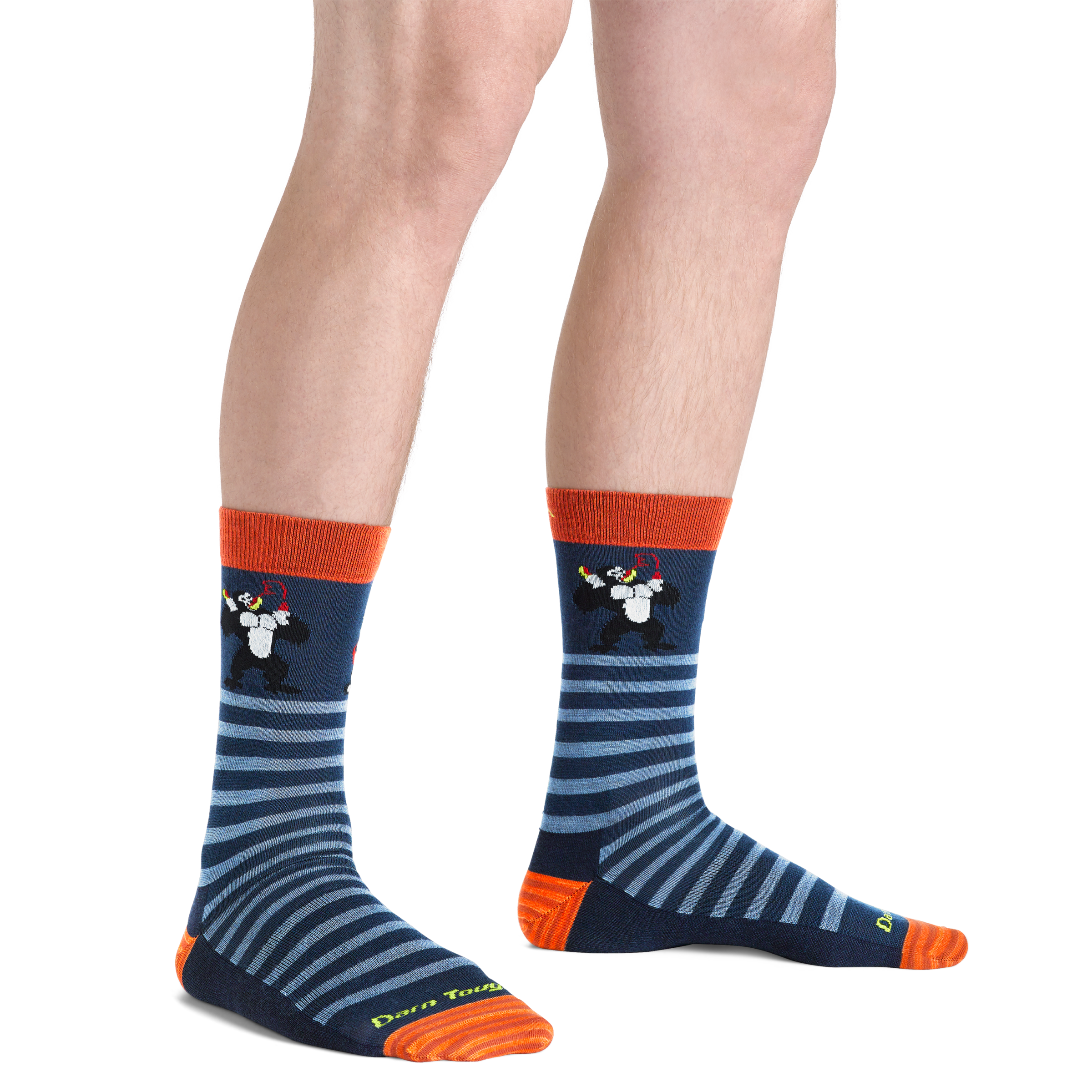 Darn Tough Merino Wool Men's Animal Haus Crew Lightweight Lifestyle Socks - Image 6