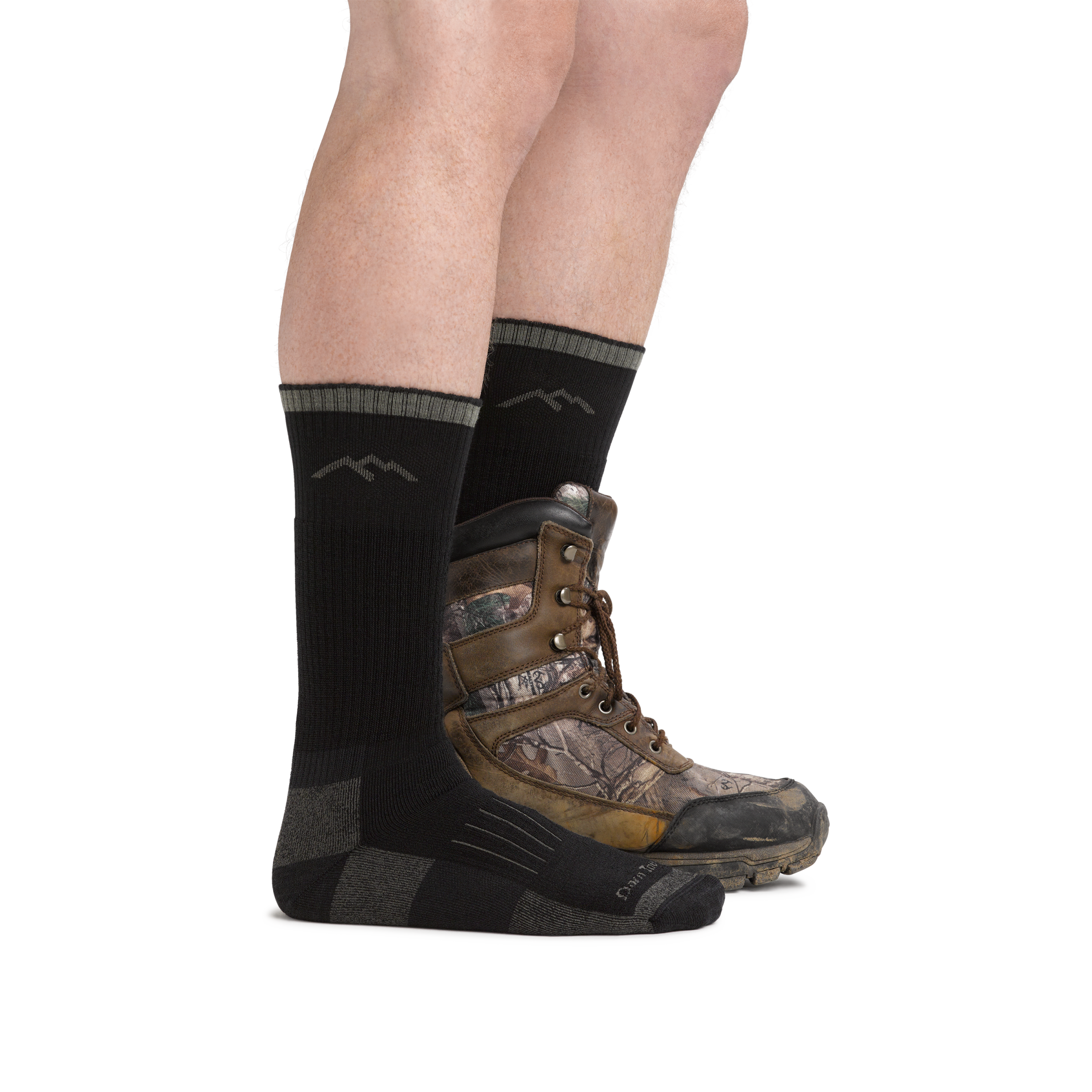 Darn Tough Merino Wool Boot Midweight Hunting Sock-Last Chance - Image 4