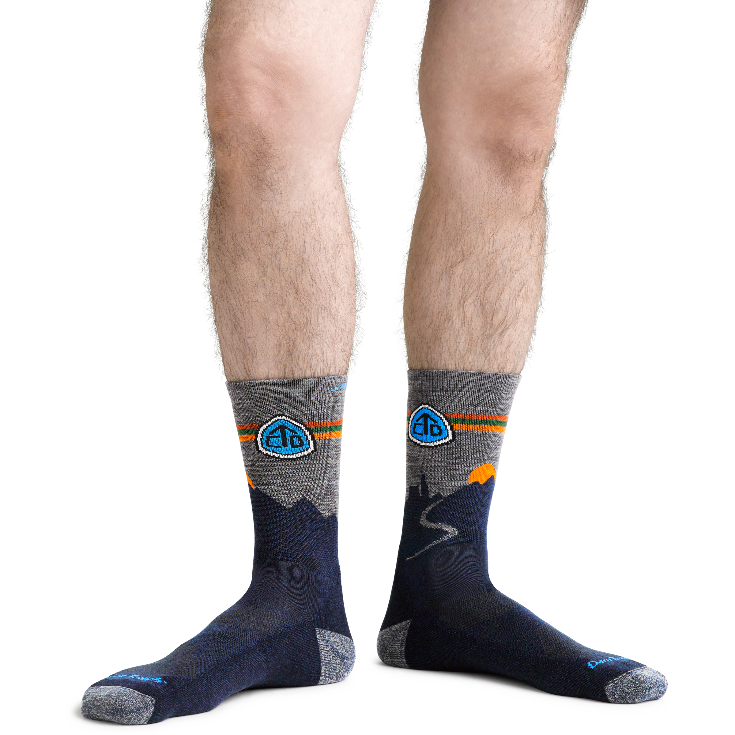 Darn Tough Merino Wool CDT Micro Crew Lightweight Hiking Socks - Image 4
