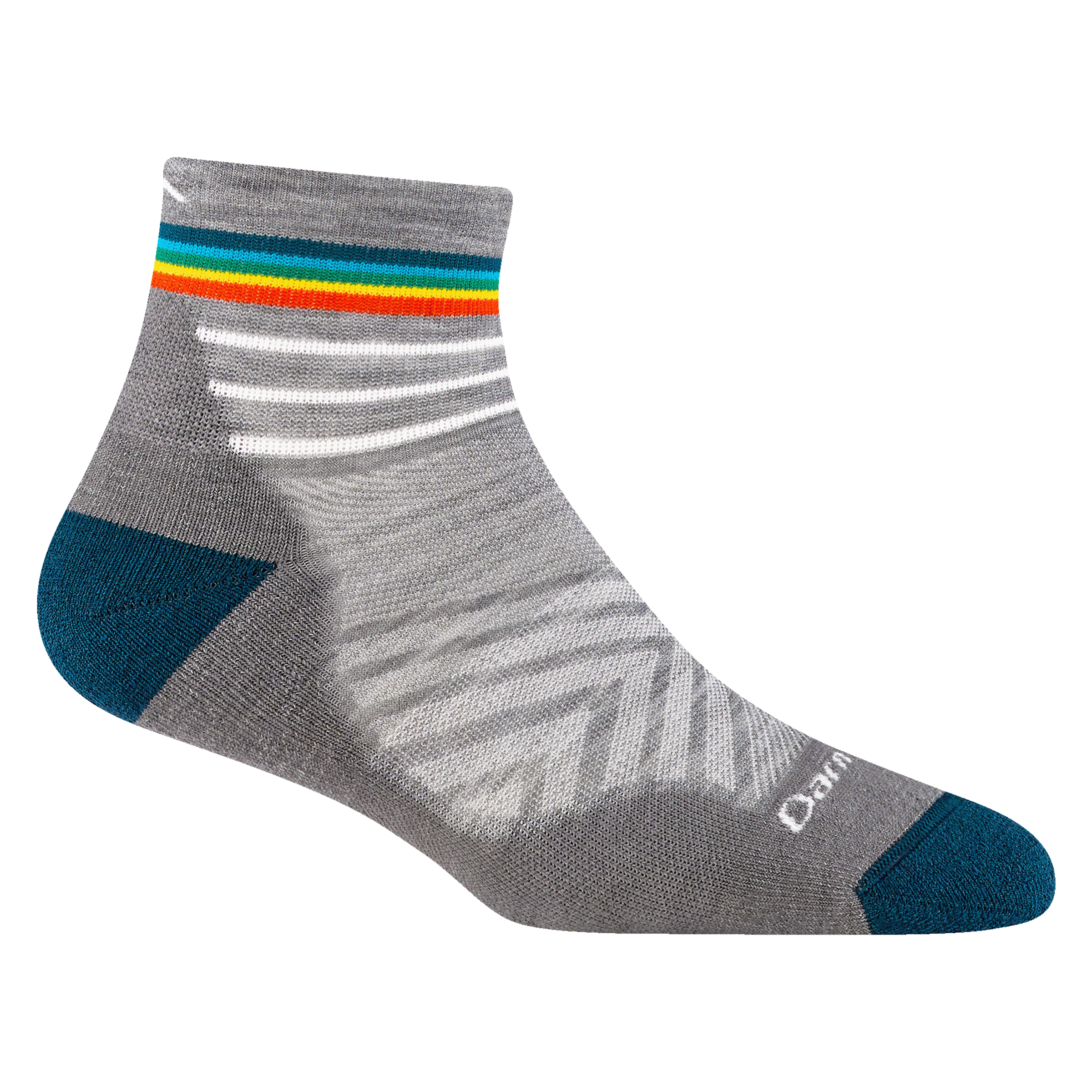 Darn Tough Merino Wool Women's Run Quarter Cushioned Ultra-Lightweight Running Socks
