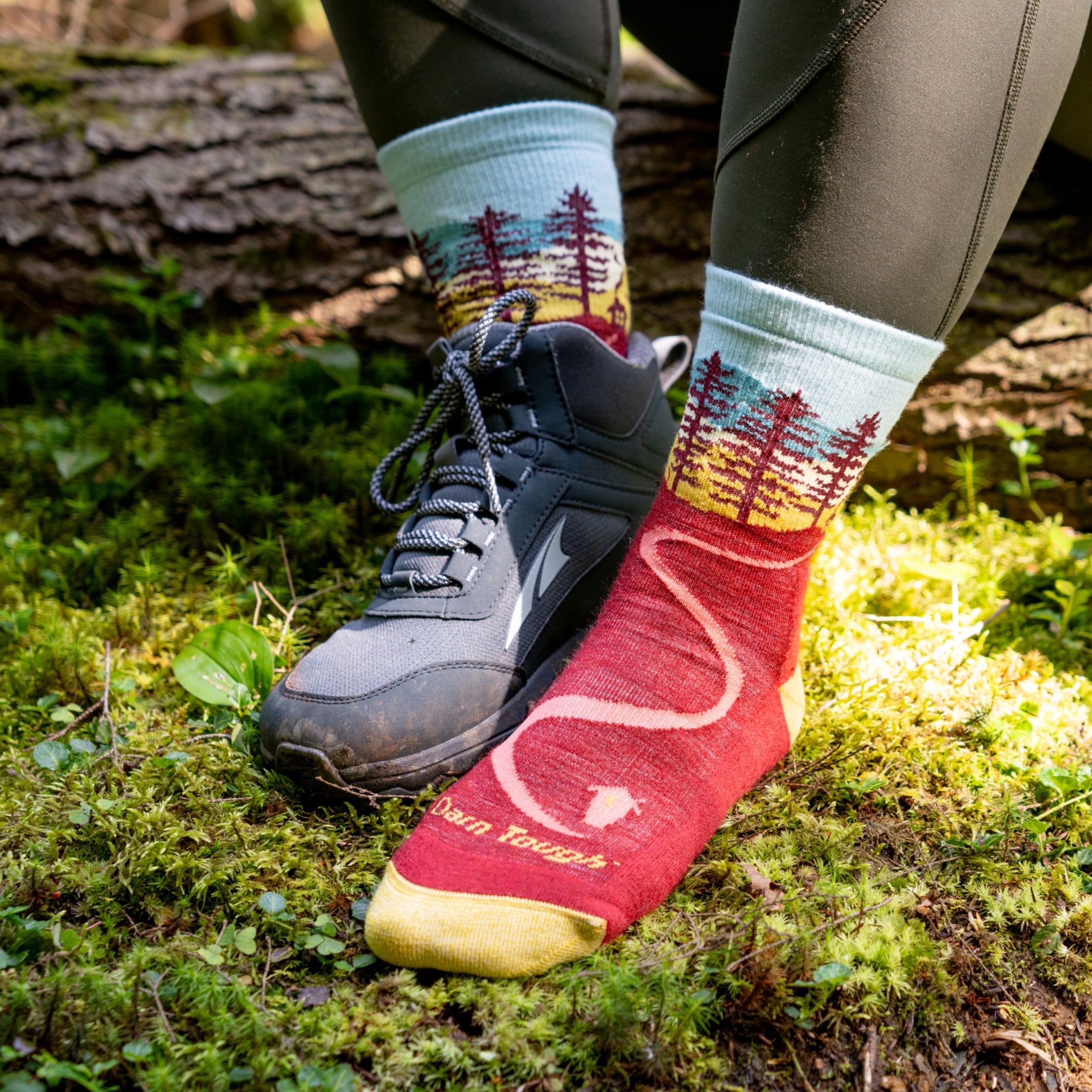Darn Tough Merino Wool Women's Limited Edition Northwoods Hiking Sock 2-Pack - Image 2