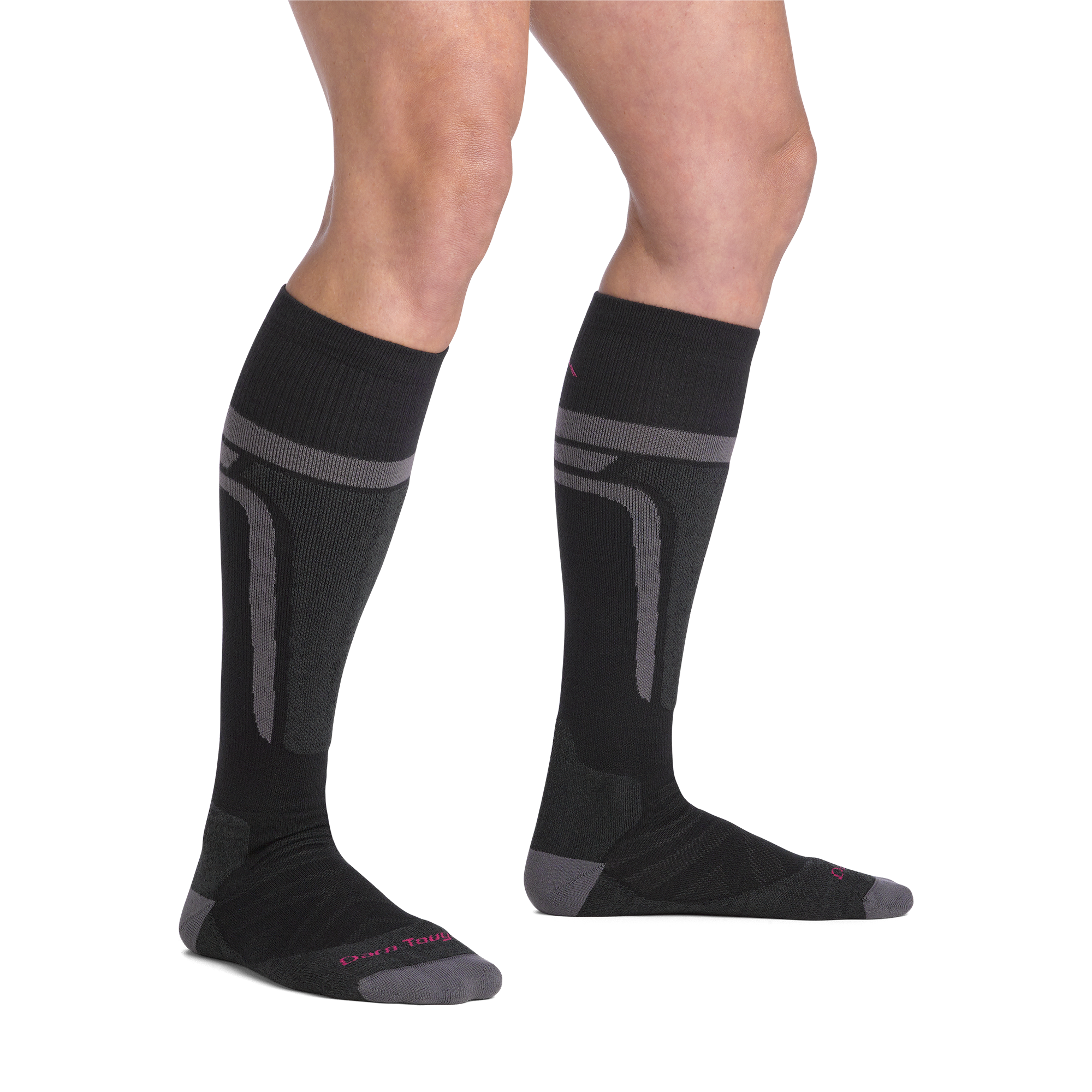 Darn Tough Merino Socks Women's Thermolite? Edge Over-the-Calf Midweight Ski & Snowboard Socks - Image 2