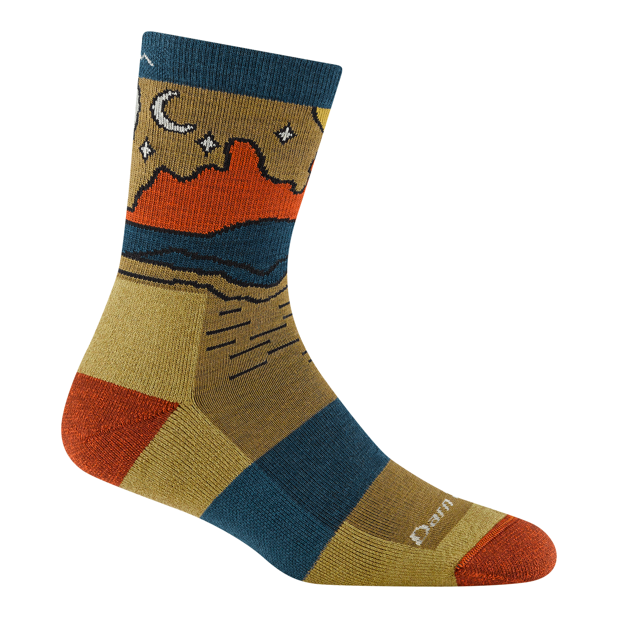 Darn Tough Merino Wool Women's Celeste Micro Crew Midweight Hiking Socks- Last Chance - Image 5