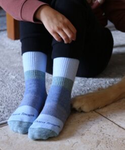 Alternative view of Darn Tough Merino Wool Kids Hill Topper Micro Crew Heavyweight Hiking Socks