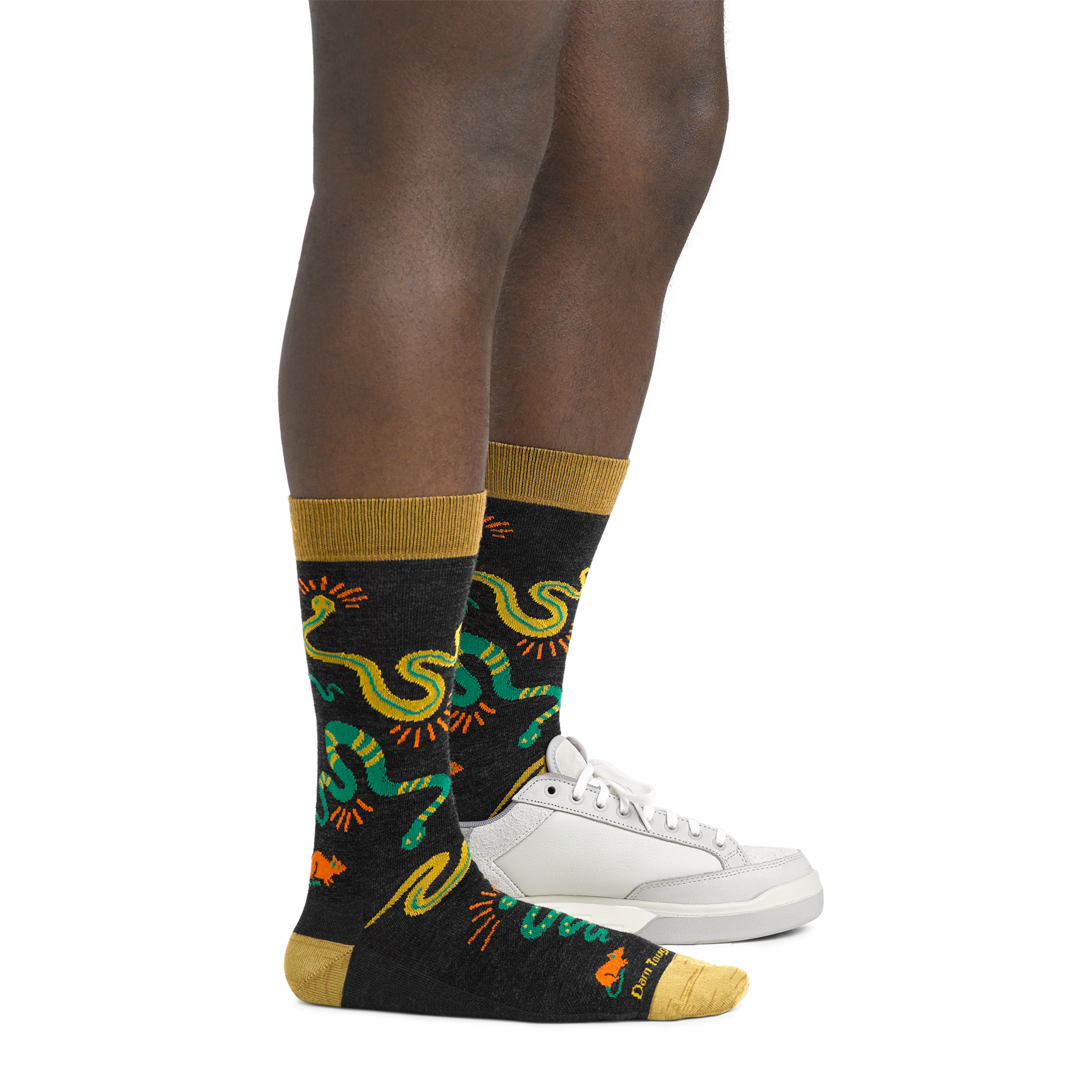 Darn Tough Merino Wool Men's Field Guide Crew Lightweight Lifestyle Socks - Image 5