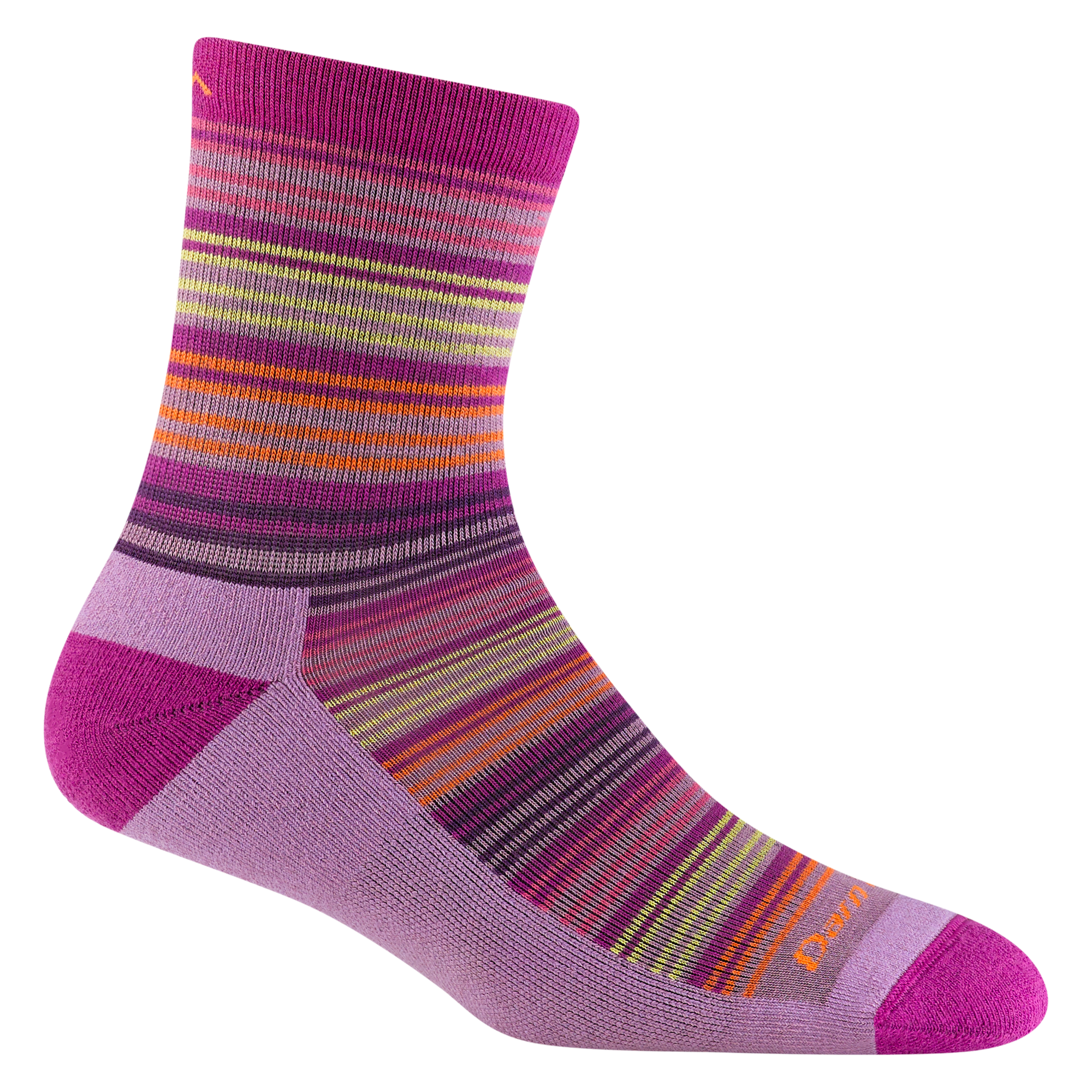 Darn Tough Merino Wool Kids Zebra Canyon Micro Crew Lightweight Hiking Socks - Image 2