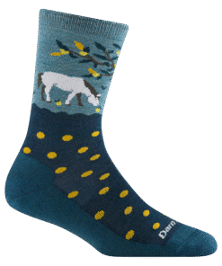 Alternative view of Darn Tough Merino Wool Women's Wild Life Crew Lightweight Lifestyle Socks