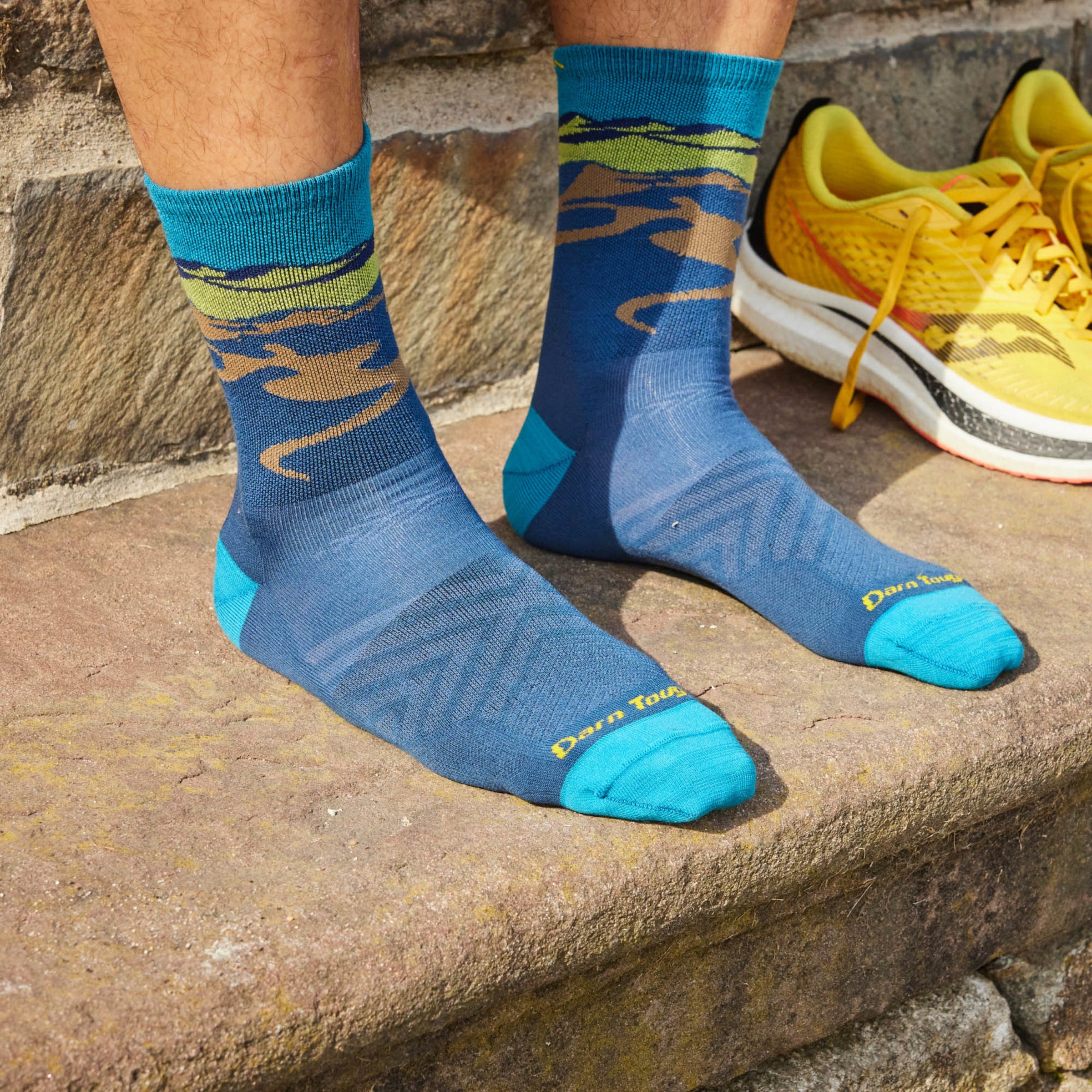 Darn Tough Merino Wool Men's Ridge Runner Micro Crew Ultra-Lightweight Running Socks - Image 5