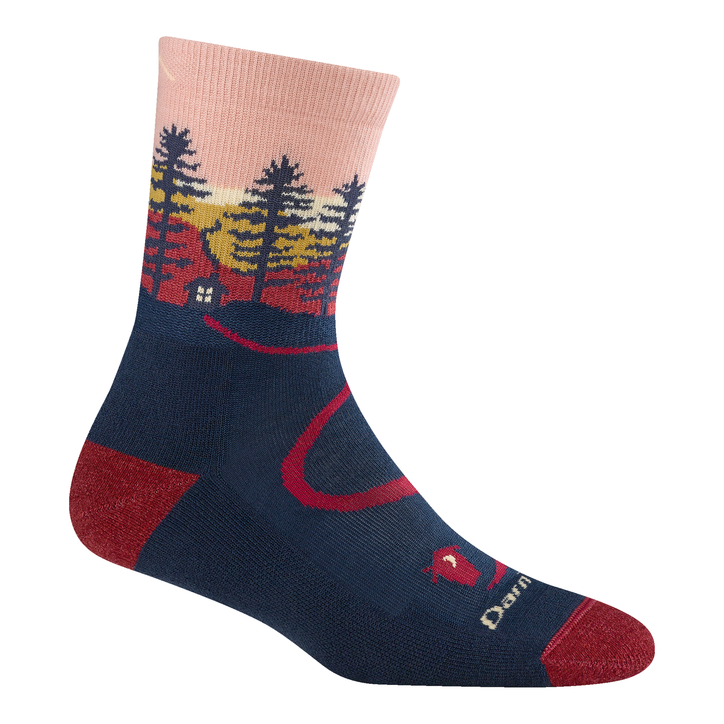 Darn Tough Merino Wool Women's Limited Edition Northwoods Hiking Sock 2-Pack - Image 6