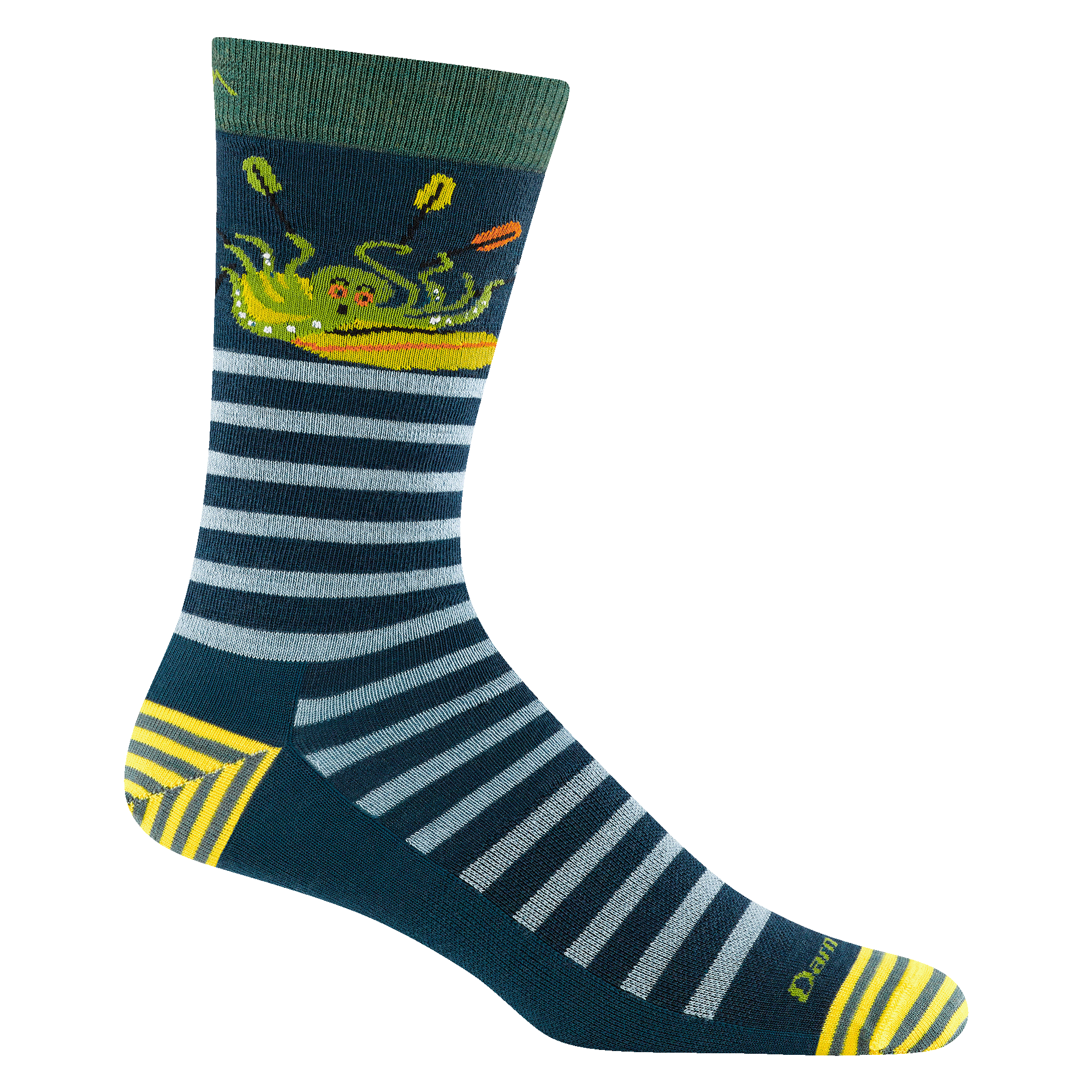 Darn Tough Merino Wool Men's Animal Haus Crew Lightweight Lifestyle Socks