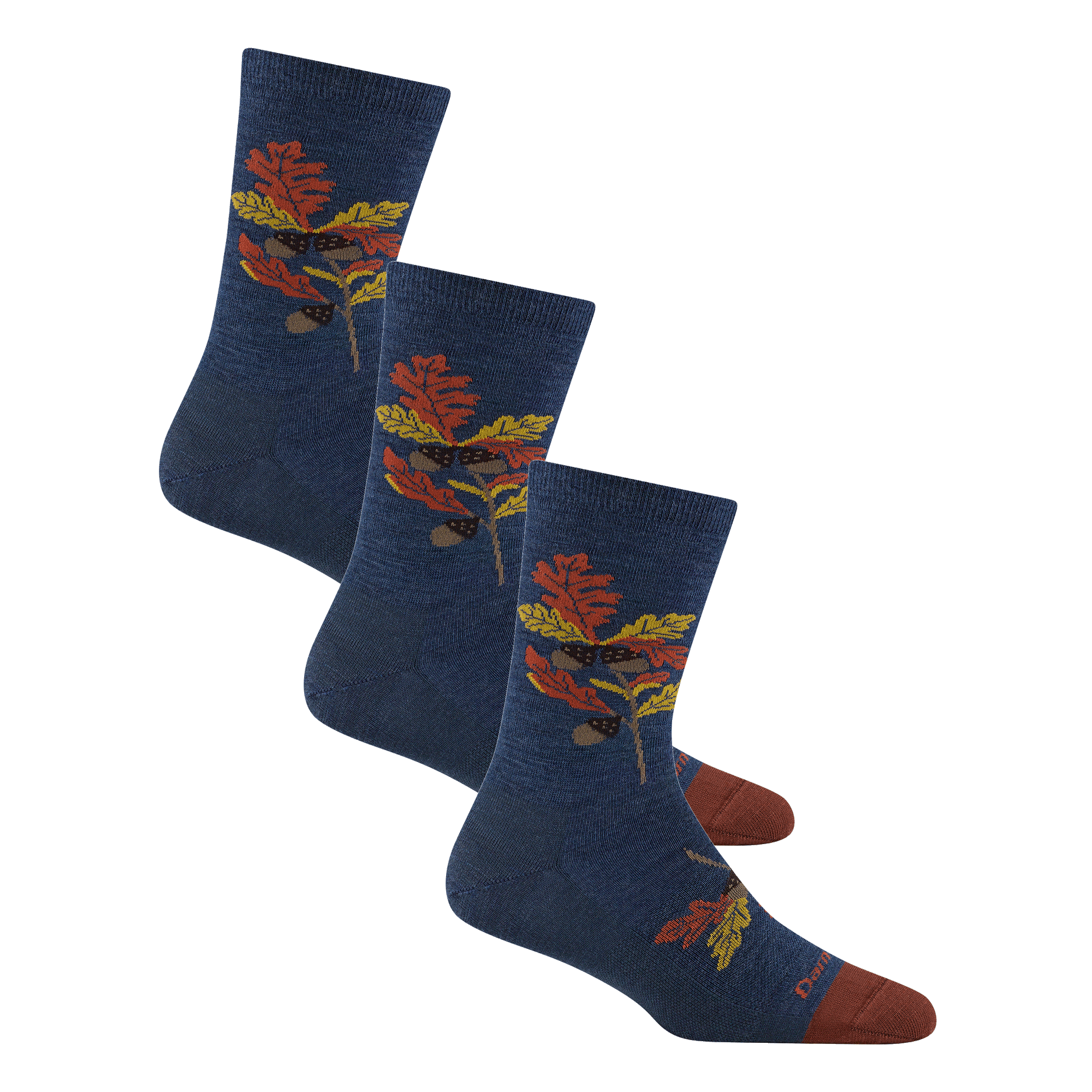 Darn Tough Merino Wool Women's Blossom Bouquet Lifestyle Crew 3-Pack - Image 2