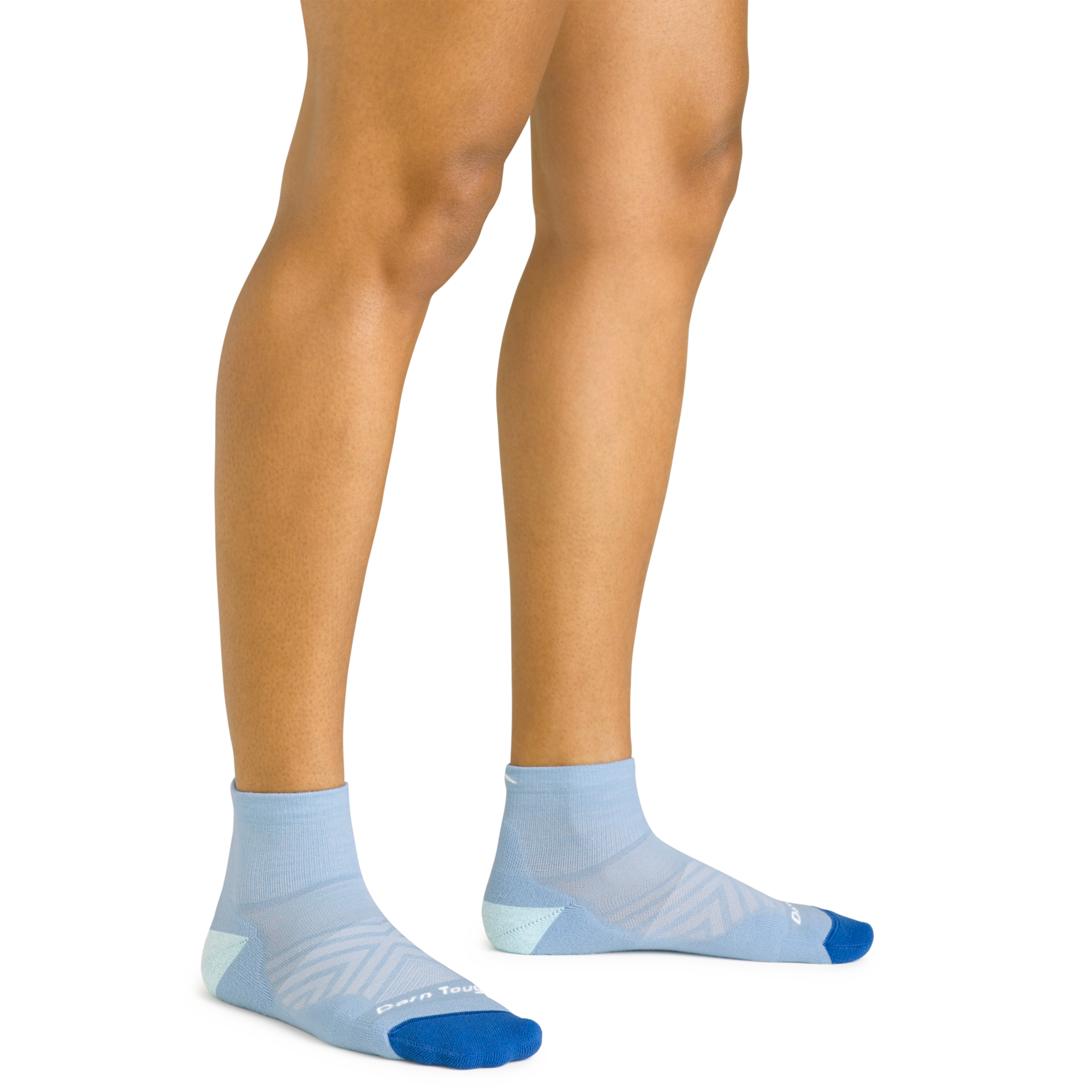 Darn Tough Merino Wool Women's Run Quarter Cushioned Ultra-Lightweight Running Socks - Image 4