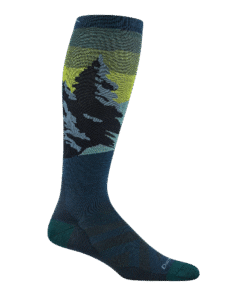 Alternative view of Darn Tough Merino Wool Men's Solstice Over-the-Calf Lightweight Ski & Snowboard Socks