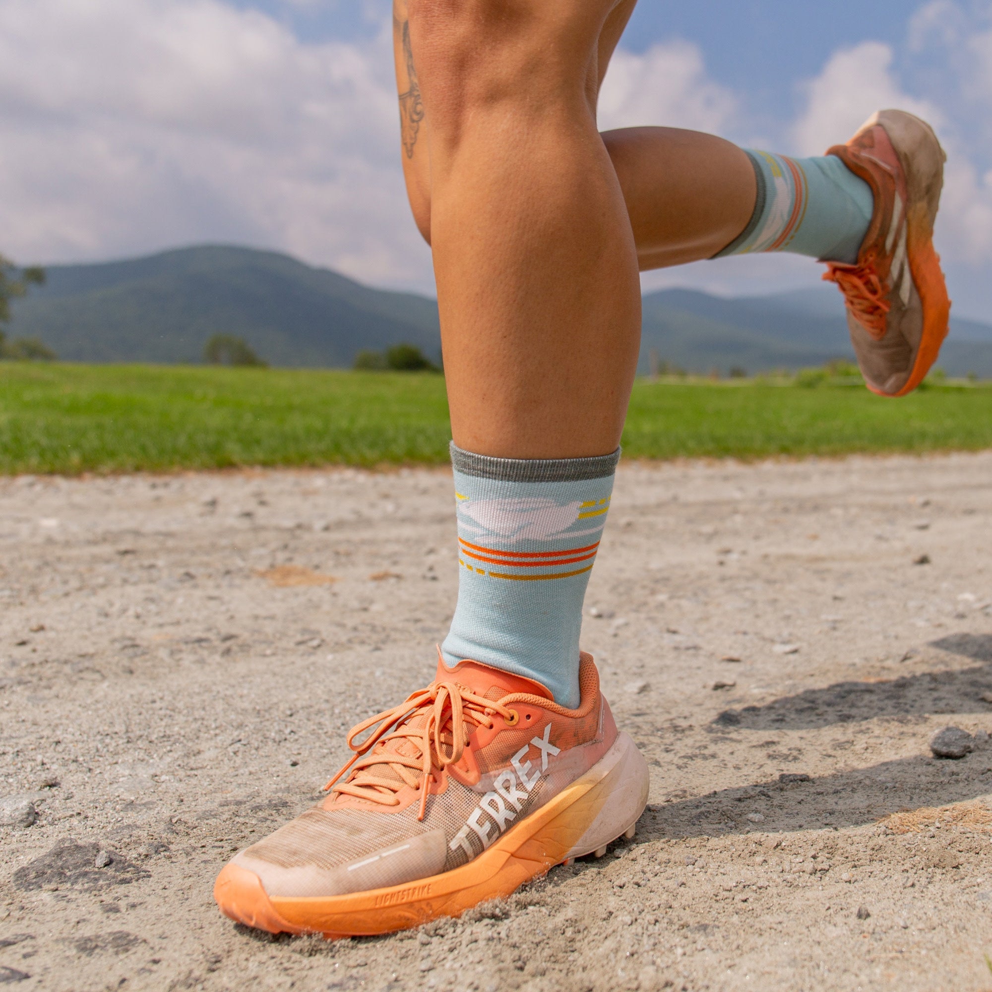 Darn Tough Merino Wool Women's Pacer Micro Crew Ultra-Lightweight Running Socks - Image 6