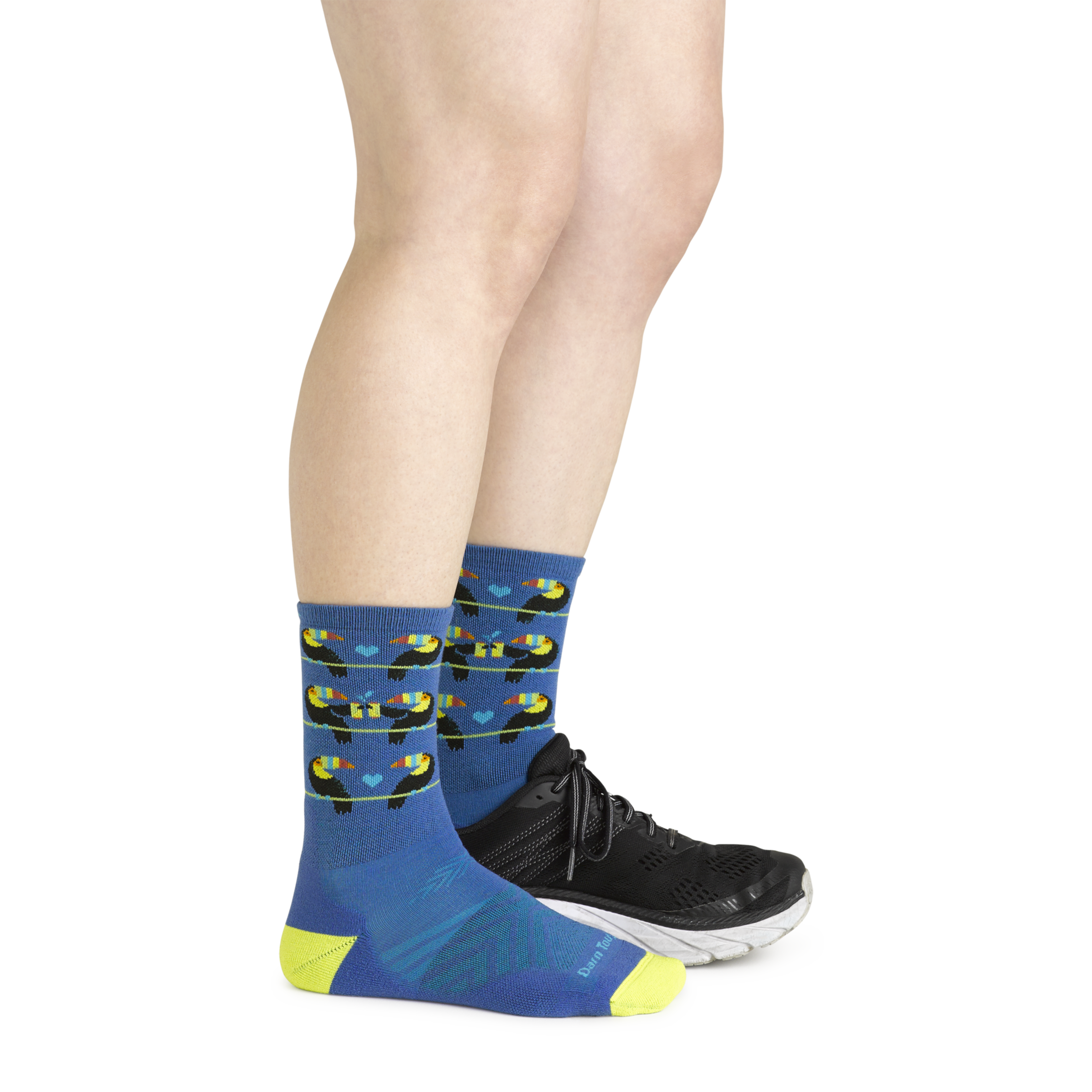 Darn Tough Merino Wool Women's Toco Loco Micro Crew Ultra-Lightweight Running Sock-Last Chance - Image 6
