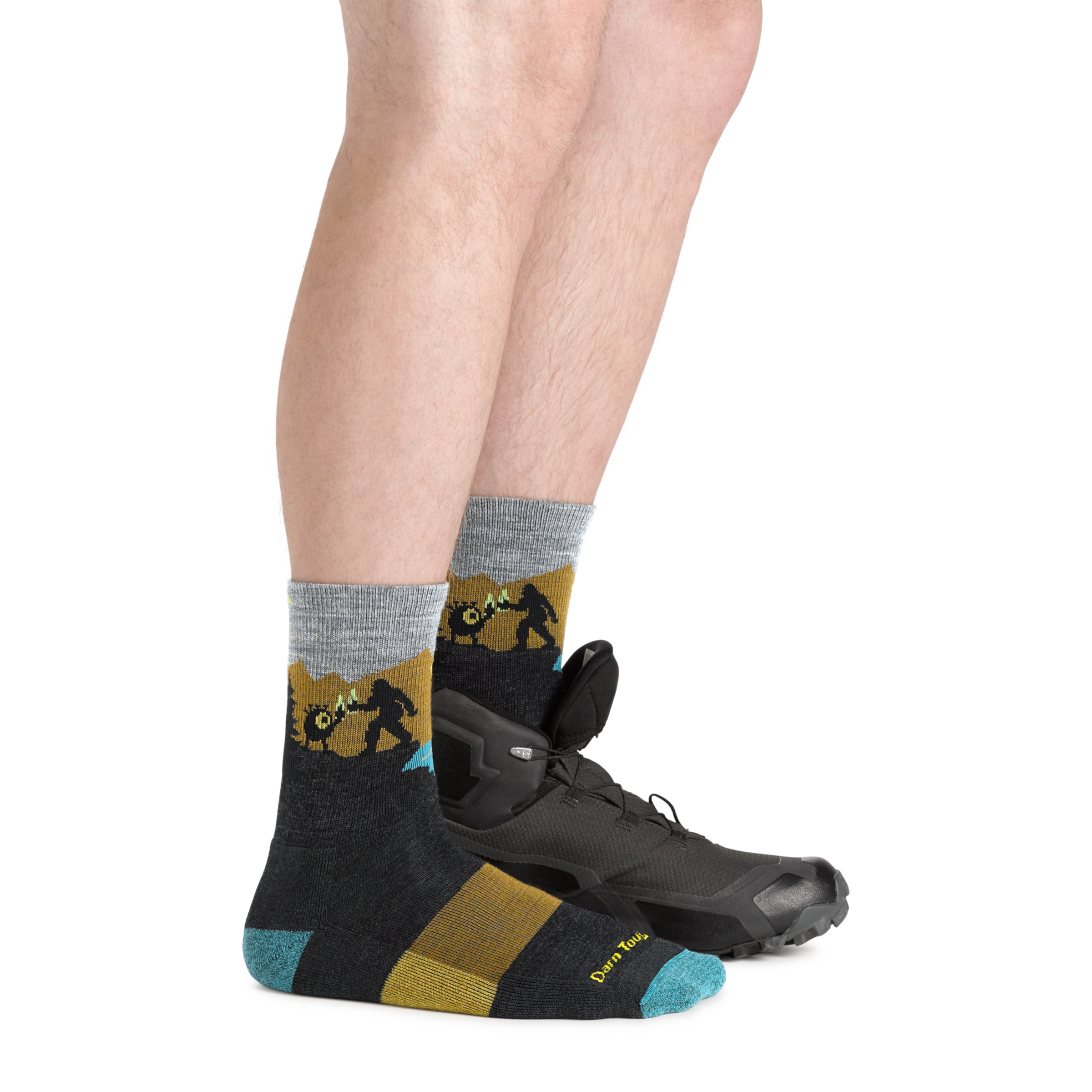 Darn Tough Merino Wool Men's Close Encounters Micro Crew Midweight Hiking Socks - Image 11