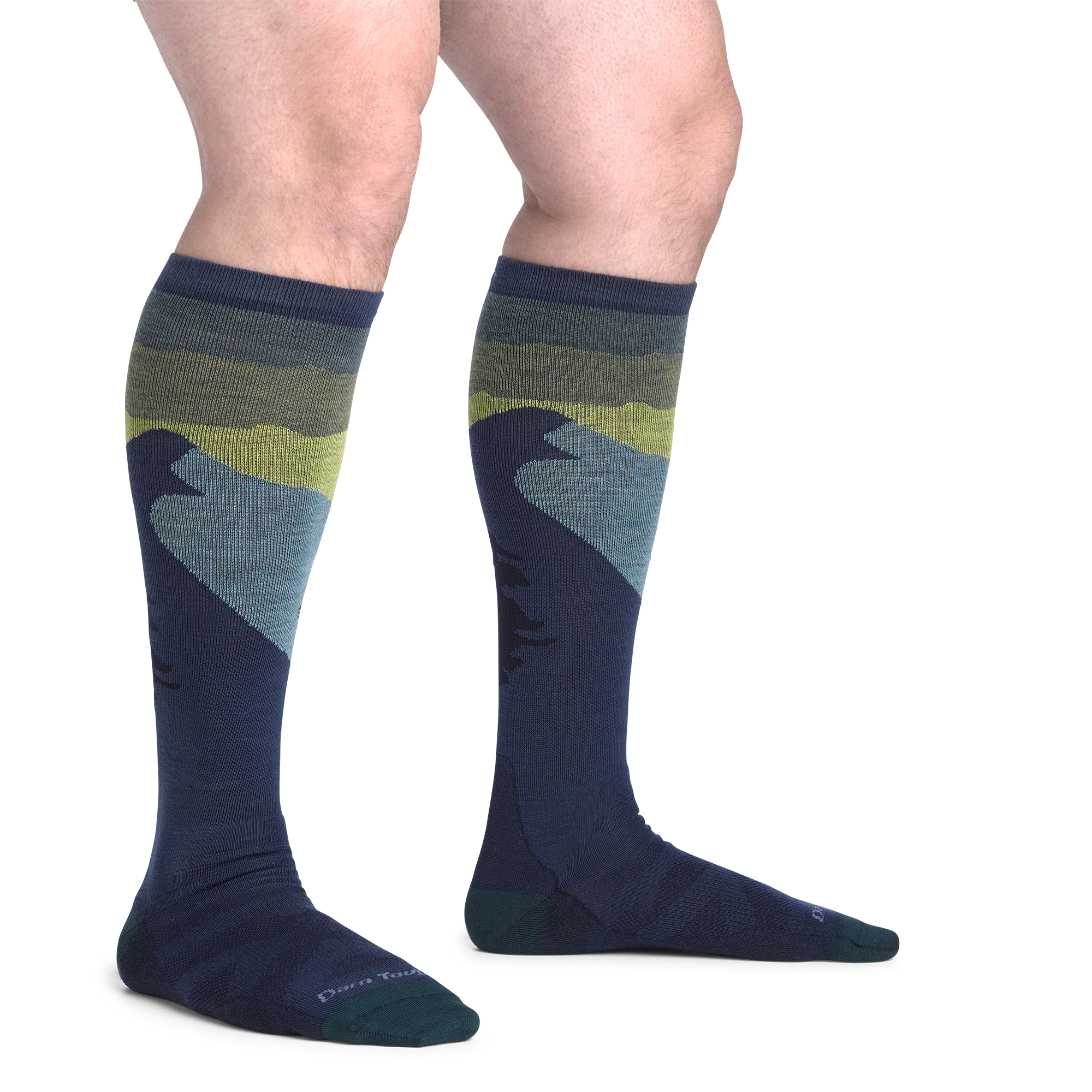 Darn Tough Merino Wool Men's Solstice Over-the-Calf Lightweight Ski & Snowboard Socks - Image 13