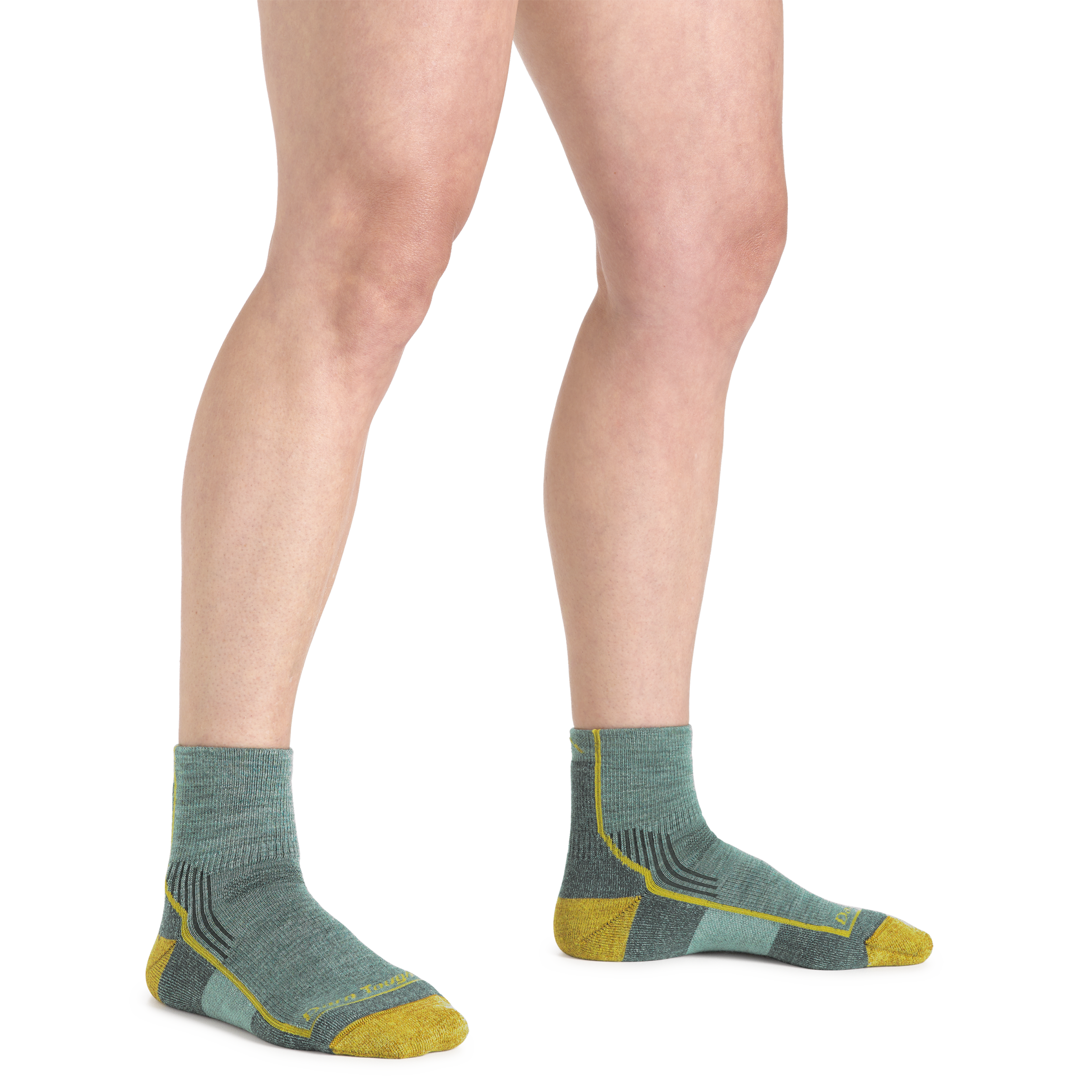 Darn Tough Merino Wool Women's Hiker Quarter Midweight Hiking Socks - Image 7