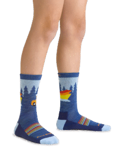 Alternative view of Darn Tough Merino Wool Kids Van Wild Micro Crew Lightweight Hiking Socks