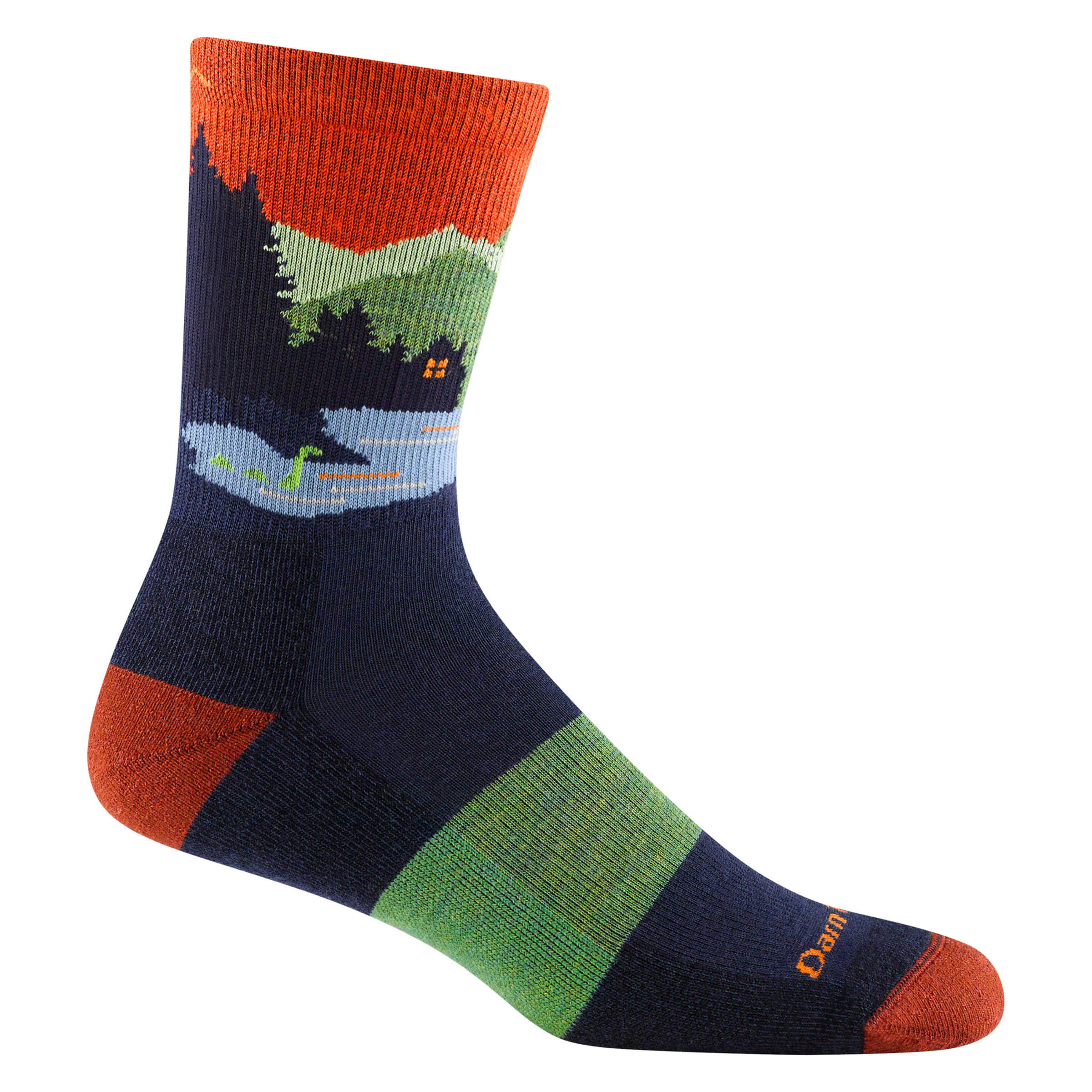 Darn Tough Merino Wool Men's Close Encounters Micro Crew Midweight Hiking Socks