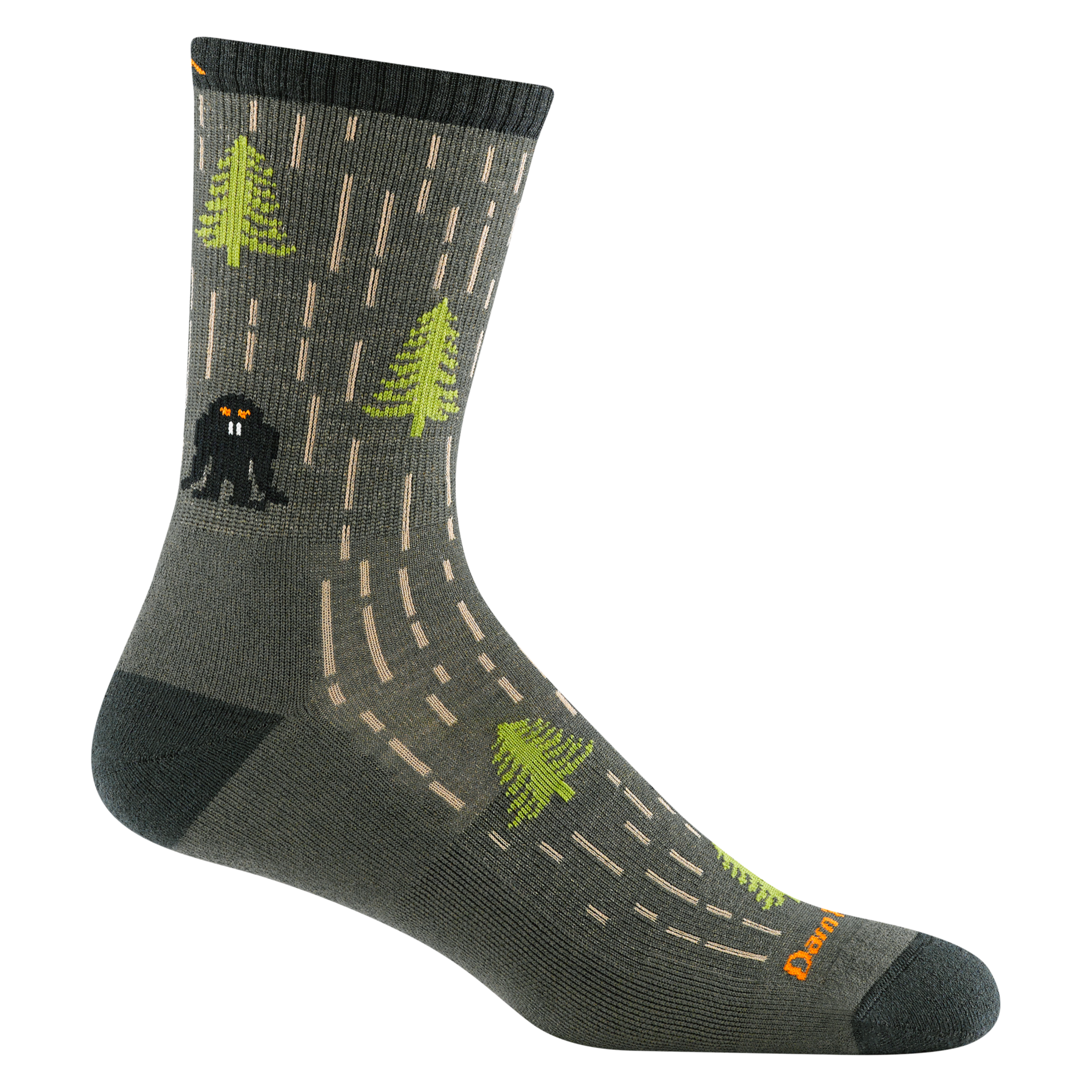 Darn Tough Merino Wool Men's Yarn Goblin Micro Crew Lightweight Hiking Sock-Last Chance