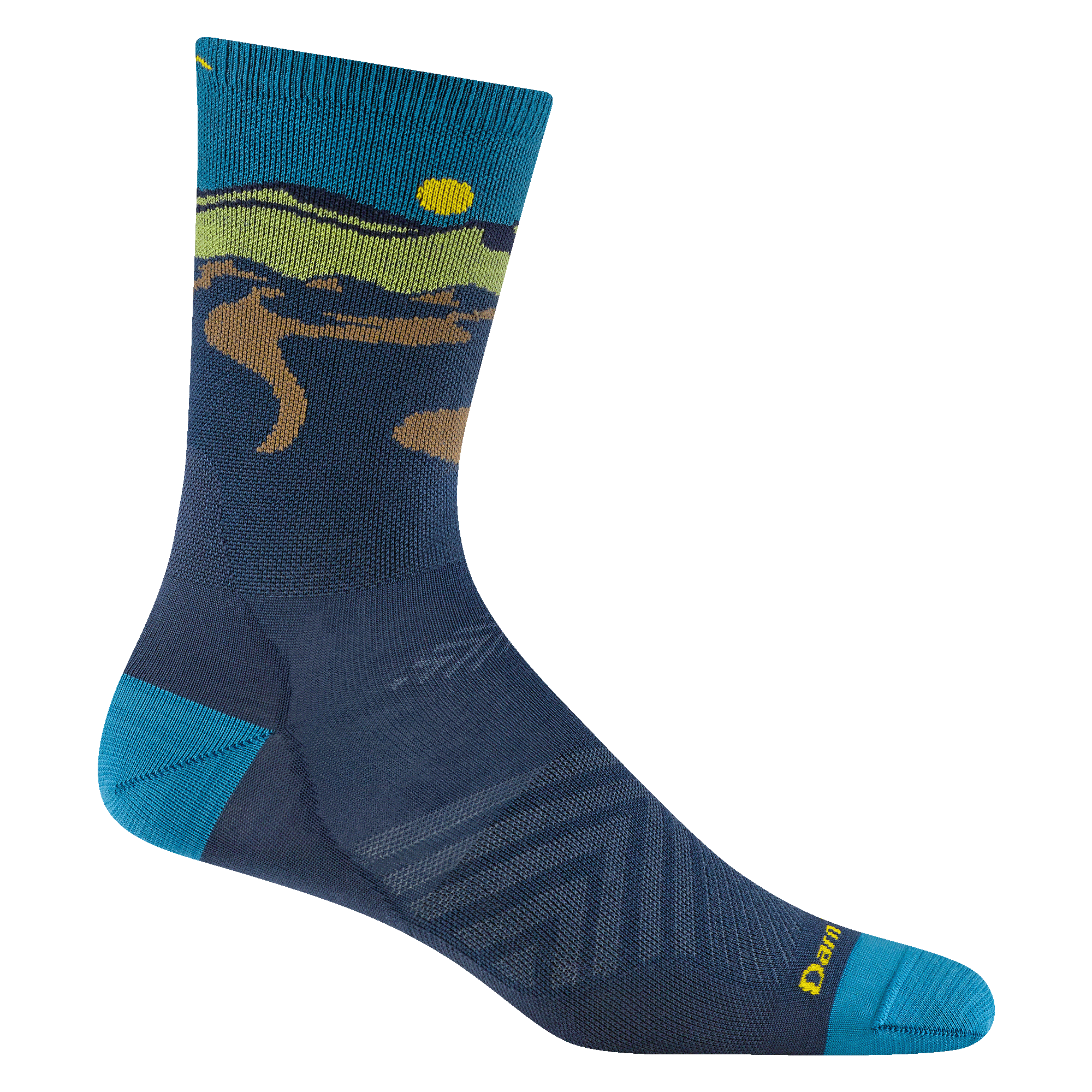 Darn Tough Merino Wool Men's Ridge Runner Micro Crew Ultra-Lightweight Running Socks