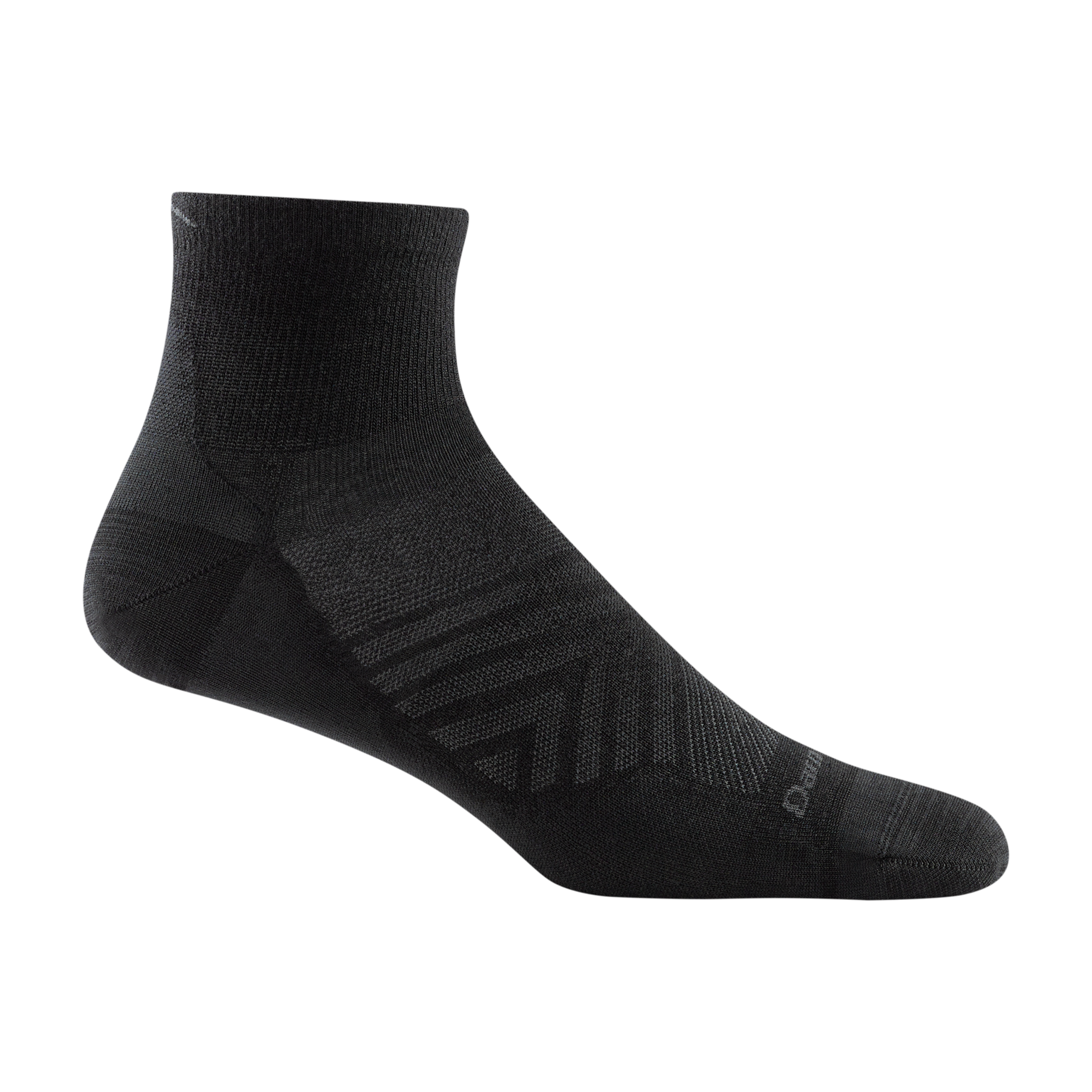 Darn Tough Merino Wool Men's Run Quarter Ultra-Lightweight Running Socks - Image 2