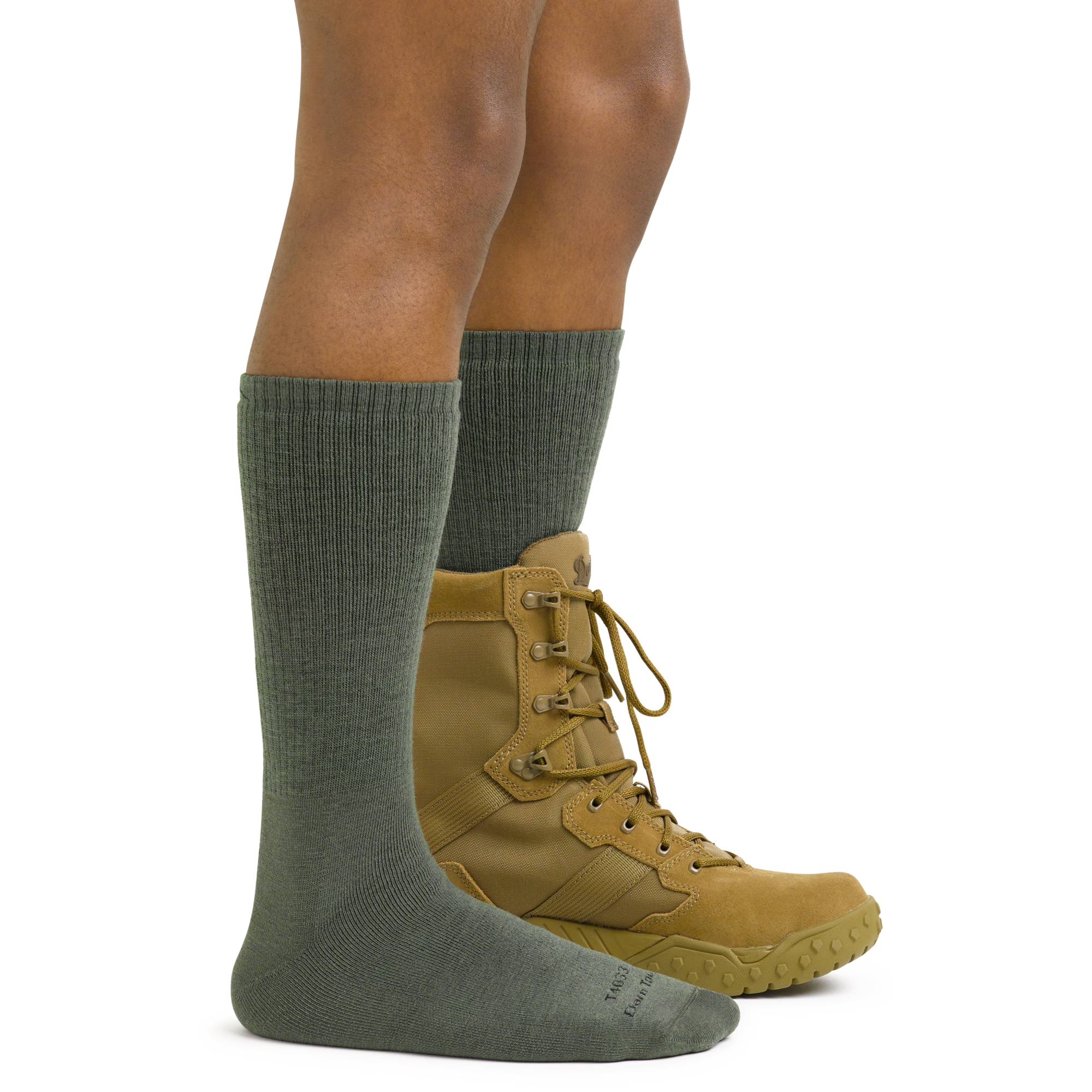 Darn Tough Merino Wool T4033 Boot Heavyweight Tactical Socks with Full Cushion - Image 6