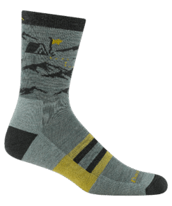 Alternative view of Darn Tough Merino Wool Men's Hike Hike Hut Micro Crew Midweight Hiking Socks-Last Chance