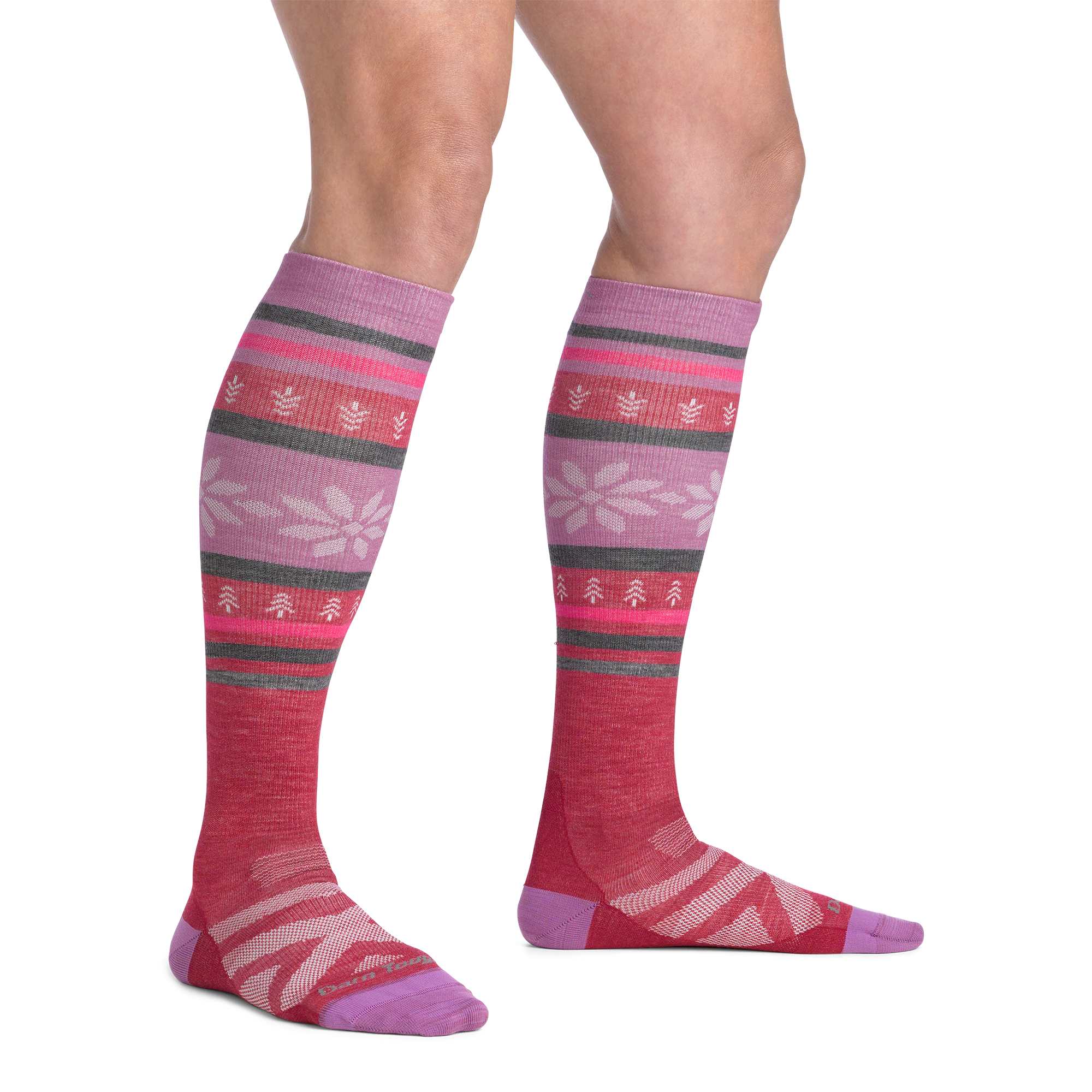 Darn Tough Merino Wool Women's Alpine Over-the-Calf Lightweight Ski & Snowboard Socks - Image 2