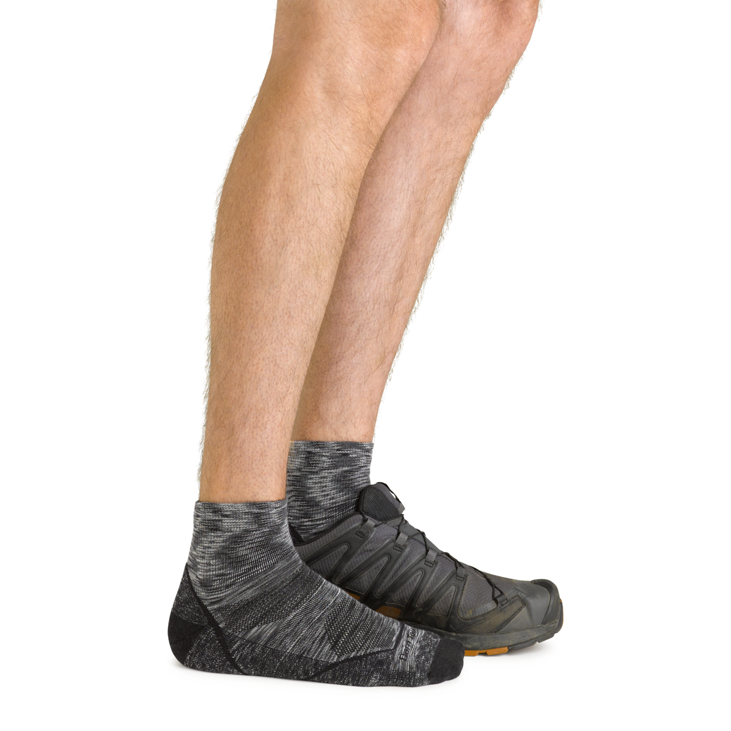 Darn Tough Merino Wool Men's Light Hiker Quarter Lightweight Hiking Socks - Image 9