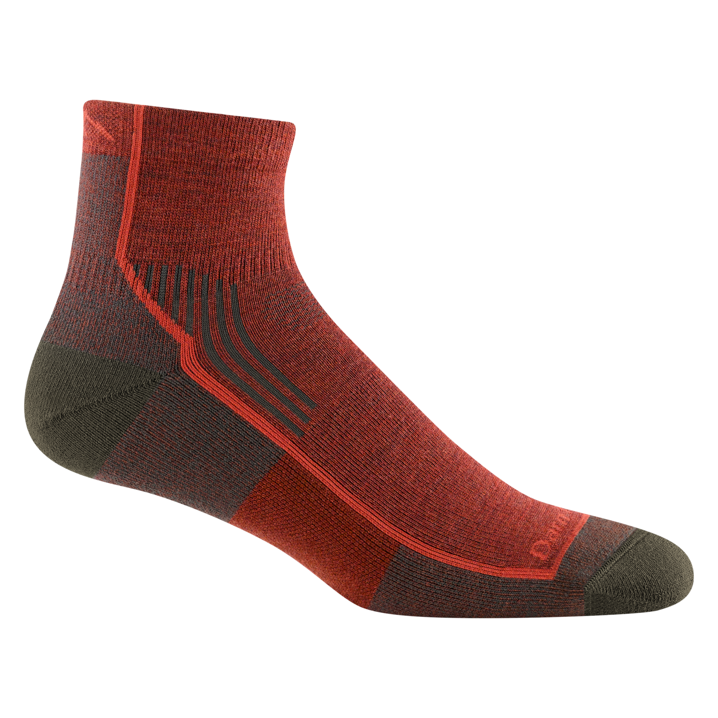 Darn Tough Merino Wool Men's Hiker Quarter Midweight Hiking Socks
