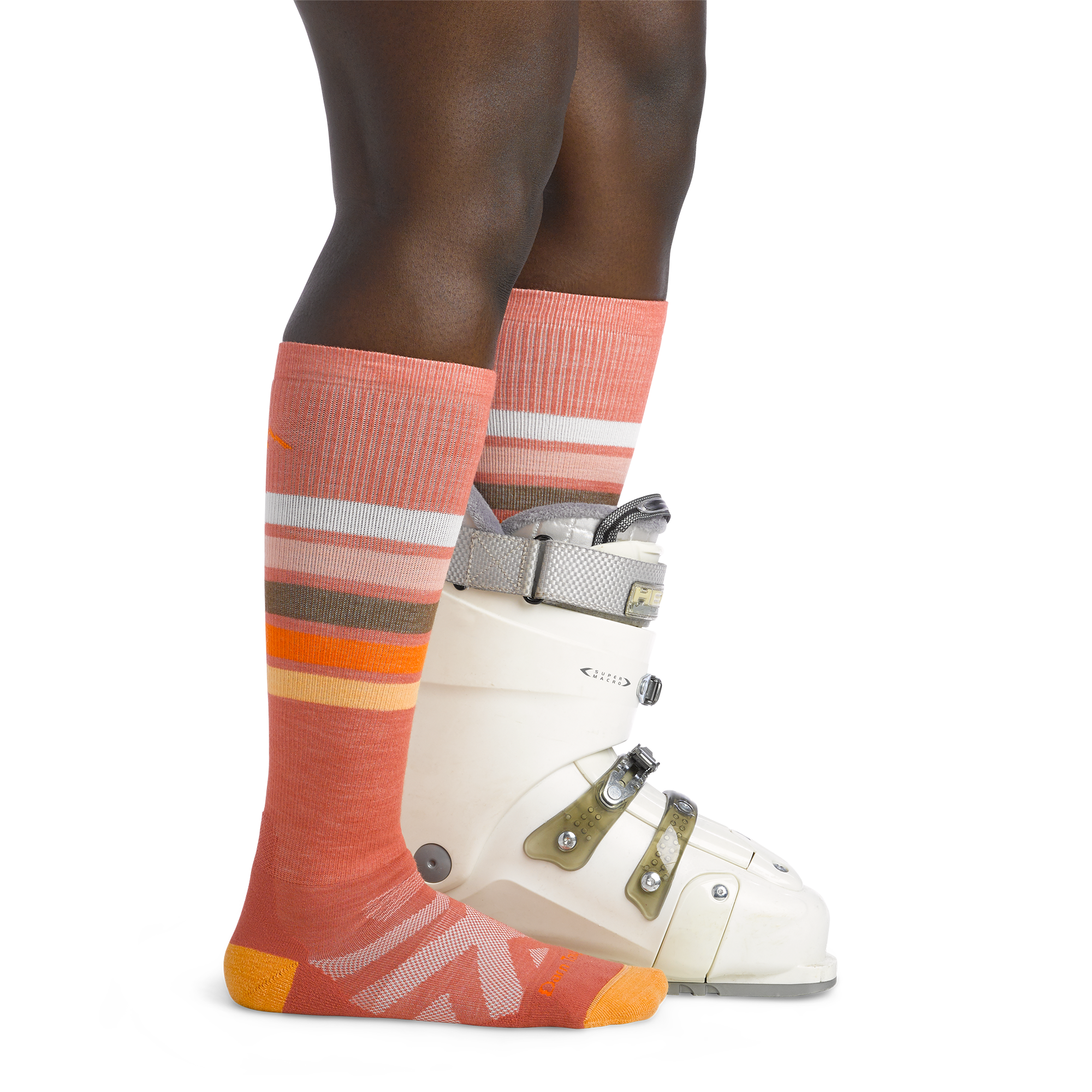 Darn Tough Merino Wool Women's Snowburst Over-the-Calf Midweight Ski & Snowboard Socks - Image 5