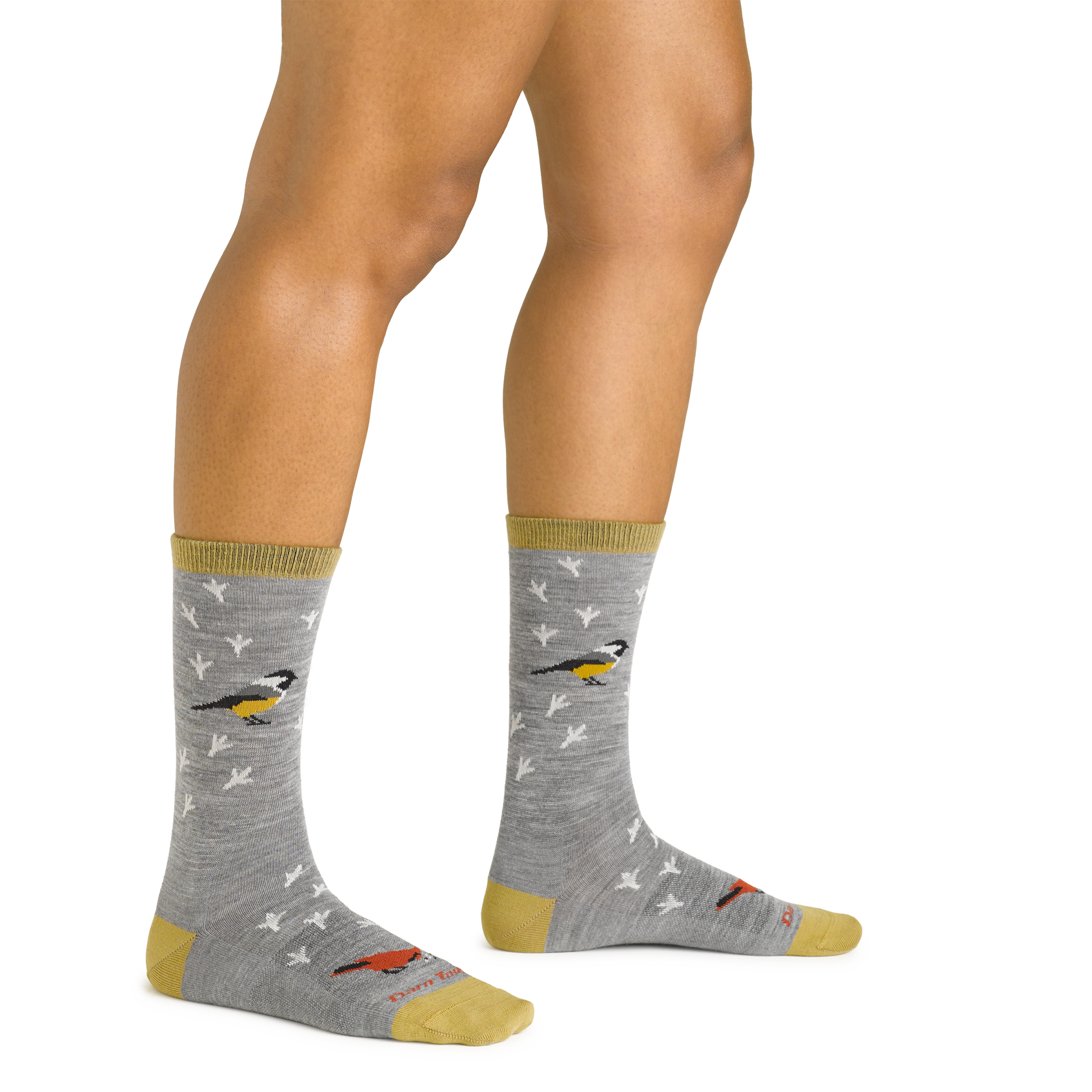 Darn Tough Merino Wool Women's Twitterpated Crew Lightweight Lifestyle Sock-Last Chance - Image 4