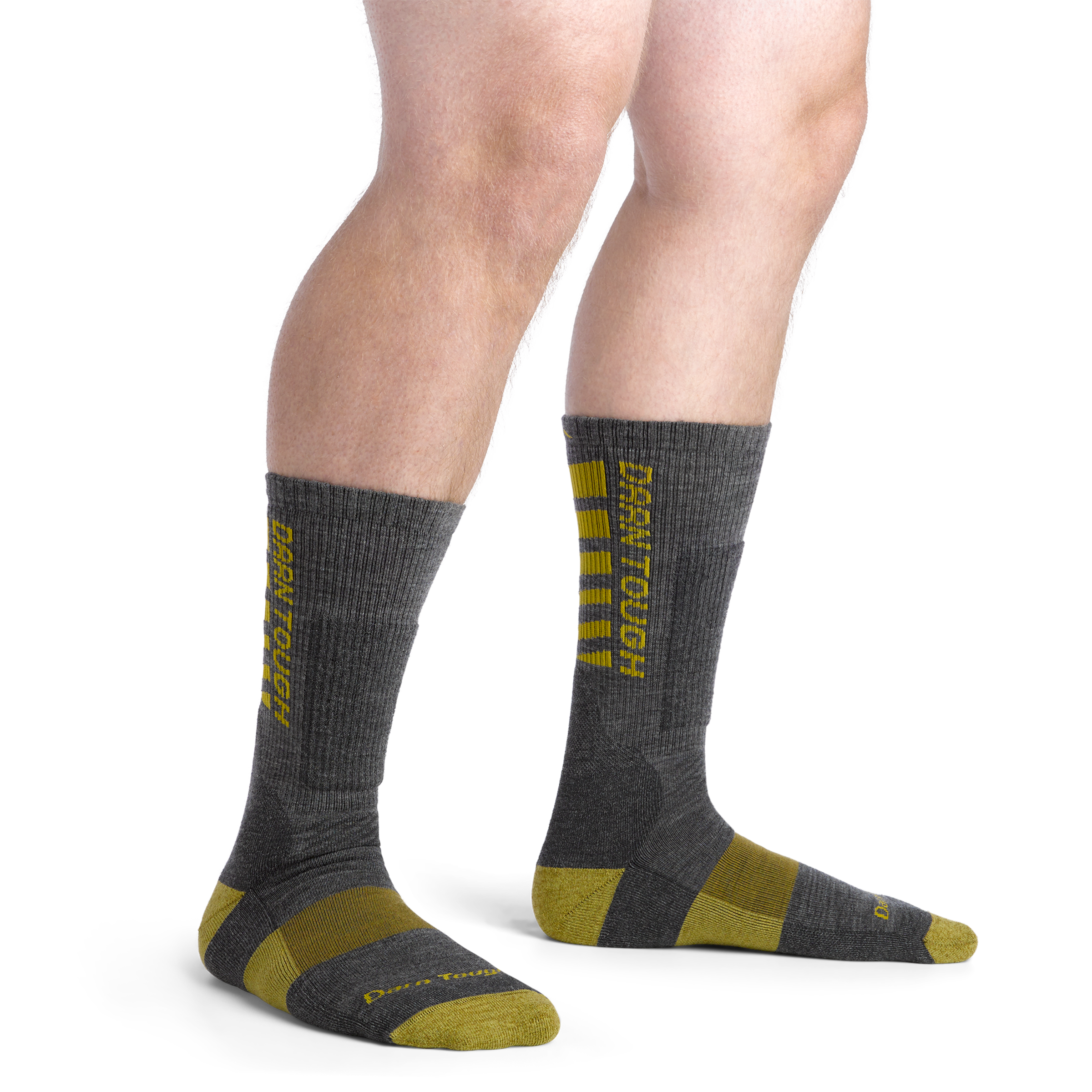 Darn Tough Merino Wool Men's Backbone Boot Midweight Work Sock - Image 4
