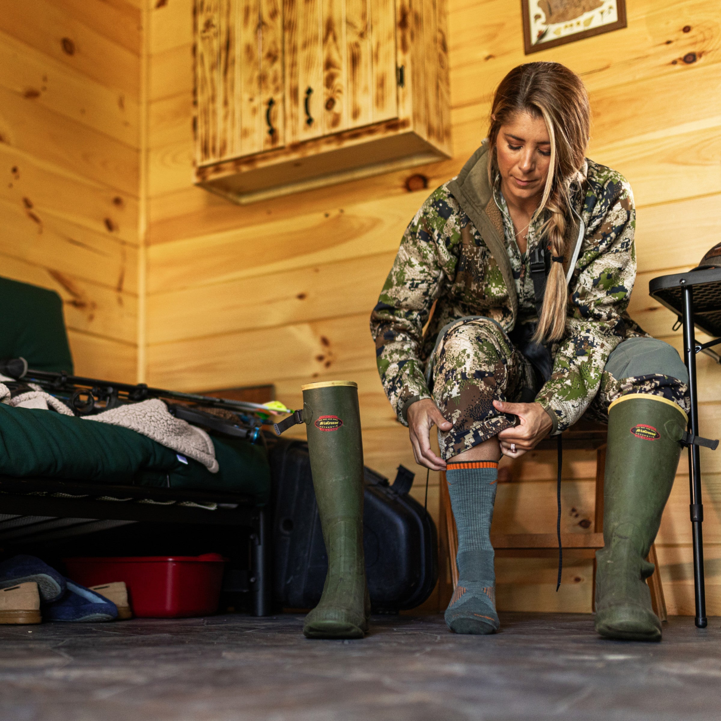 Darn Tough Merino Wool Men's and Women's Lightweight Hunting Boot 2-Pack - Image 6