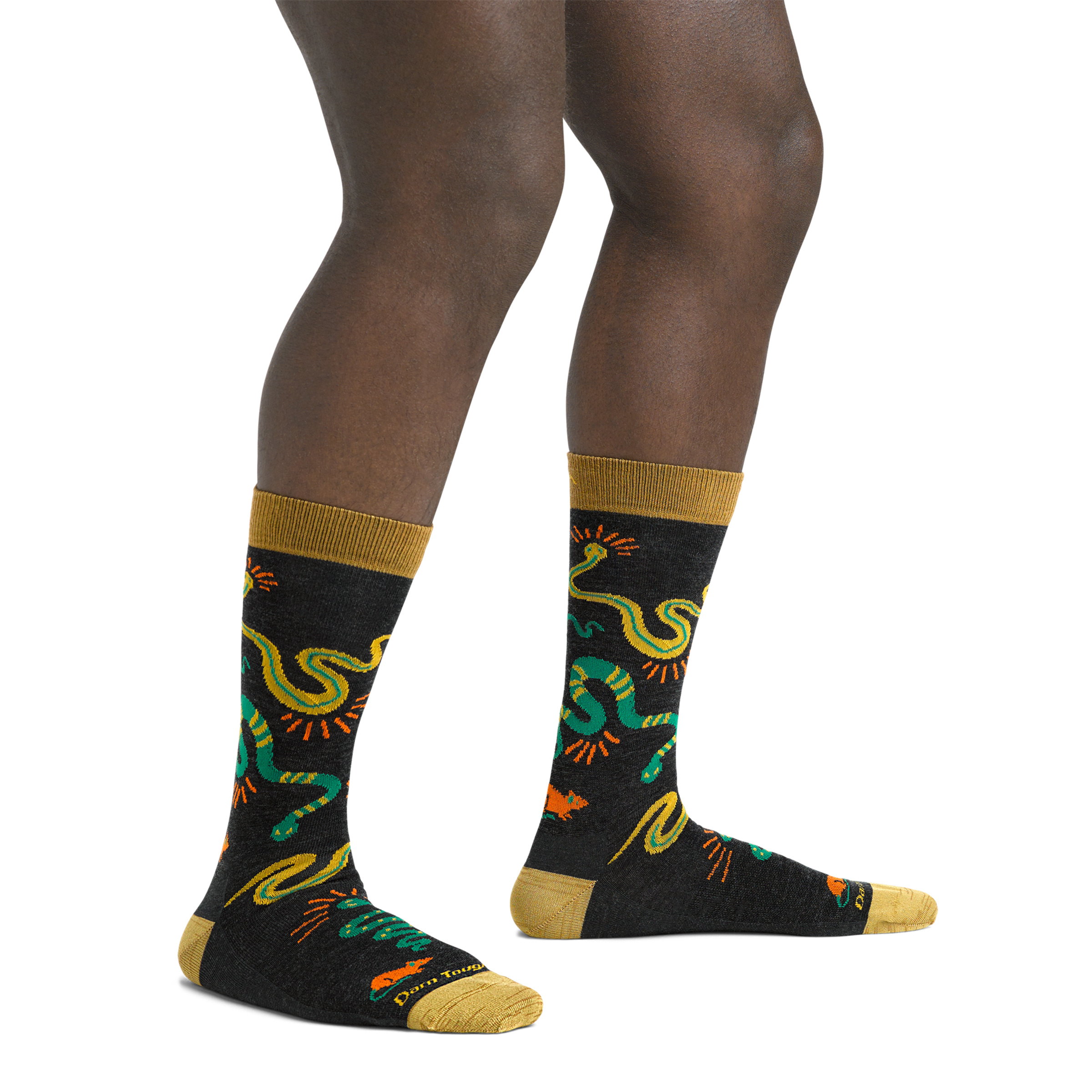 Darn Tough Merino Wool Men's Field Guide Crew Lightweight Lifestyle Socks - Image 4