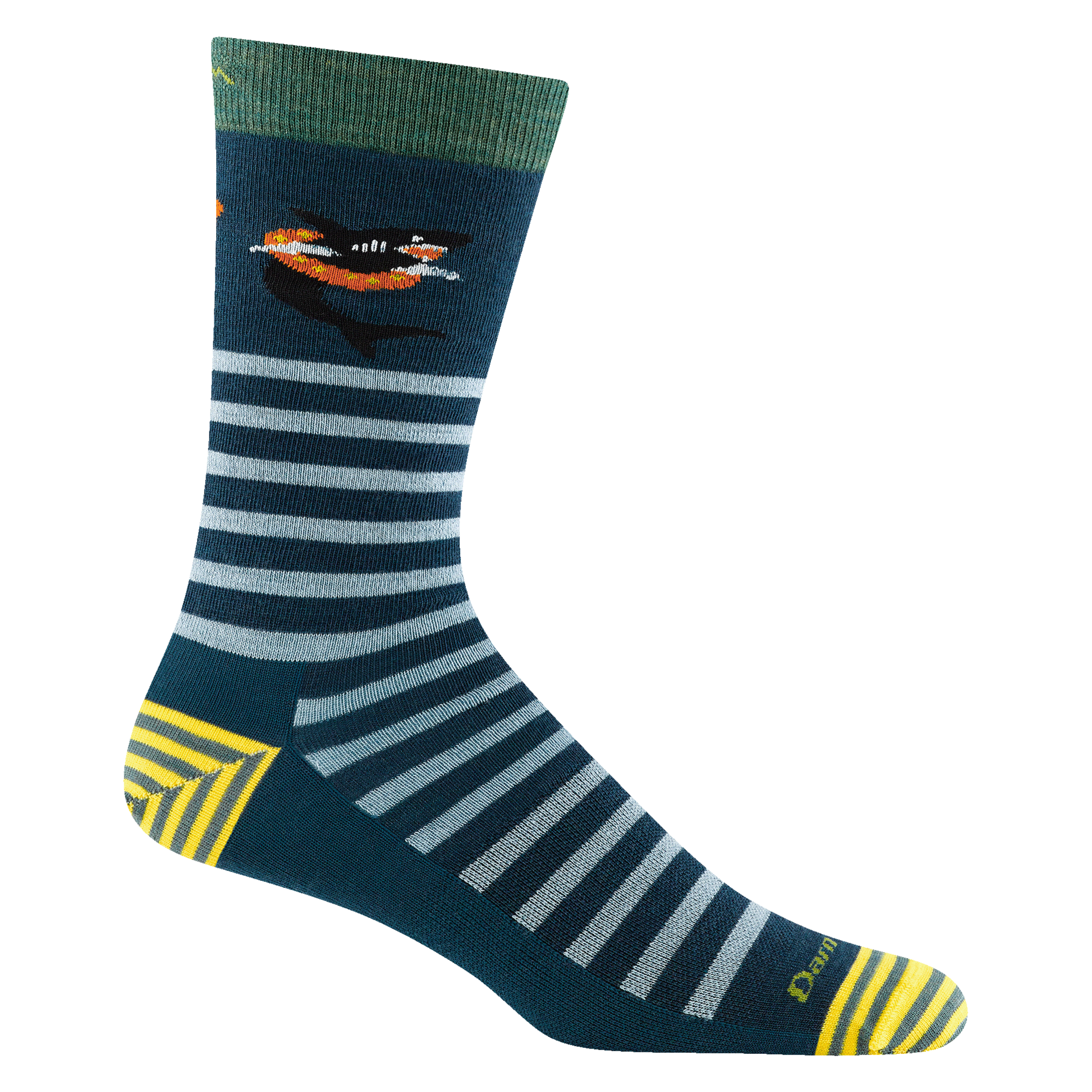 Darn Tough Merino Wool Men's Animal Haus Crew Lightweight Lifestyle Socks - Image 2