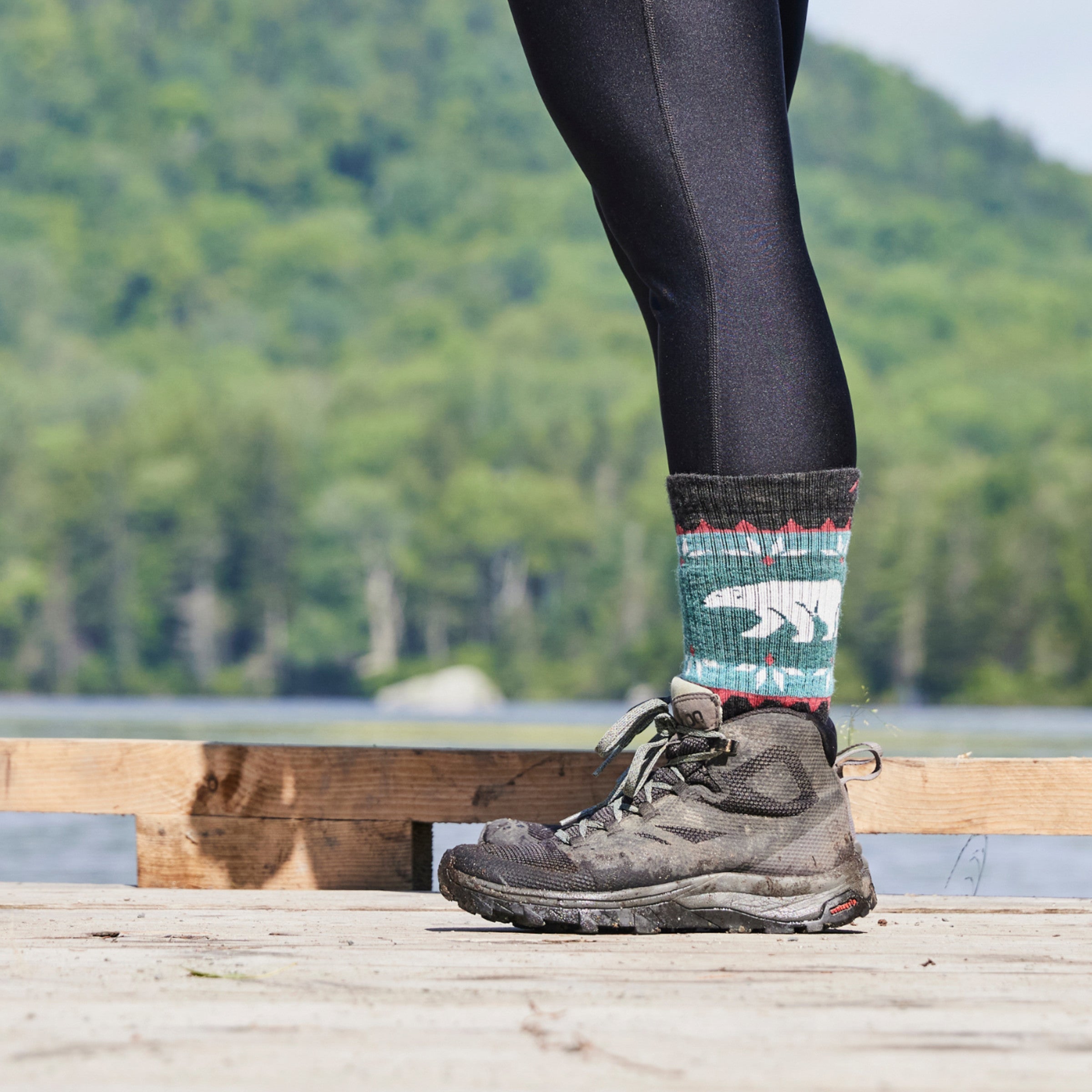 Darn Tough Merino Wool Women's Midweight Boot 2-Pack - Image 5