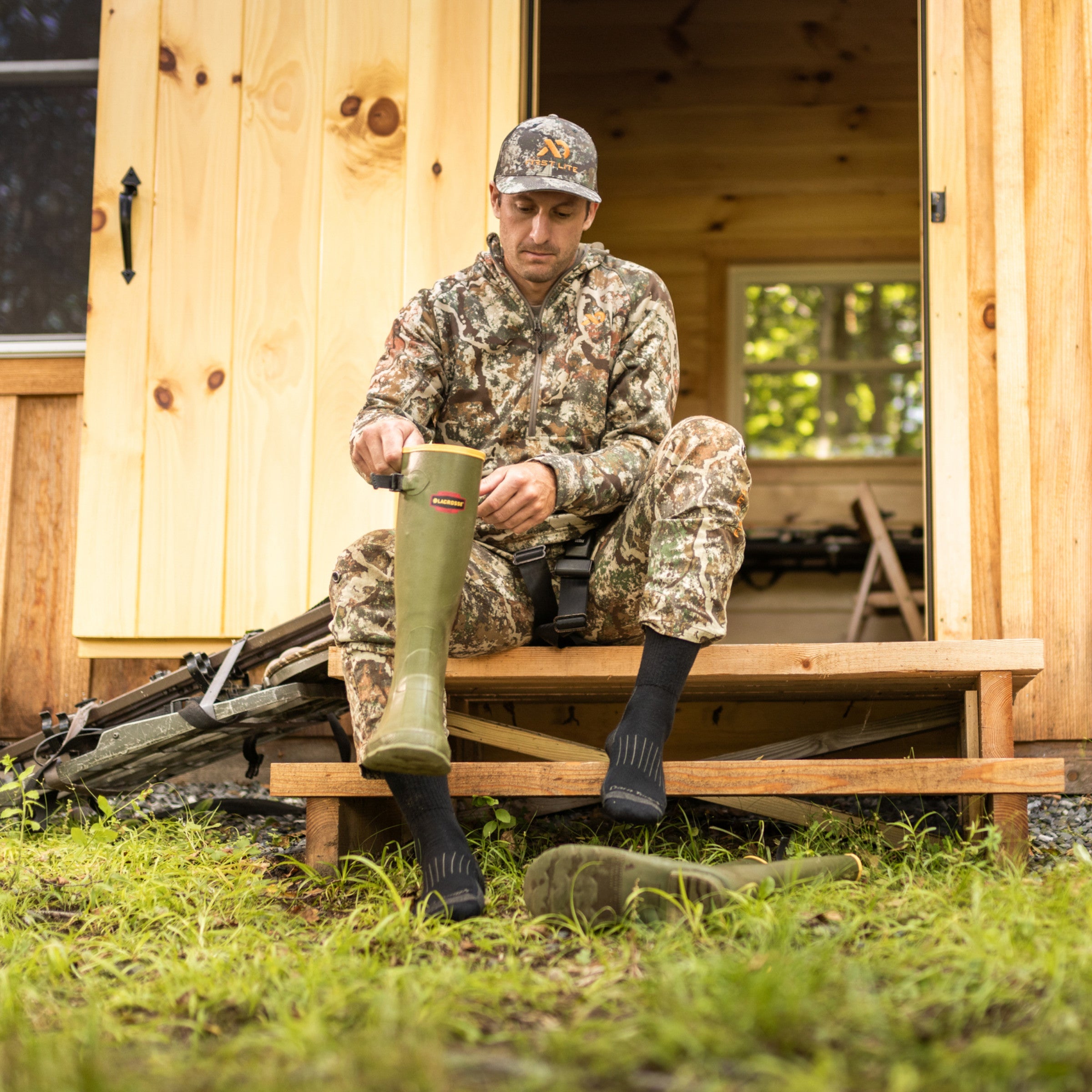 Darn Tough Merino Wool Boot Midweight Hunting Socks - Image 3