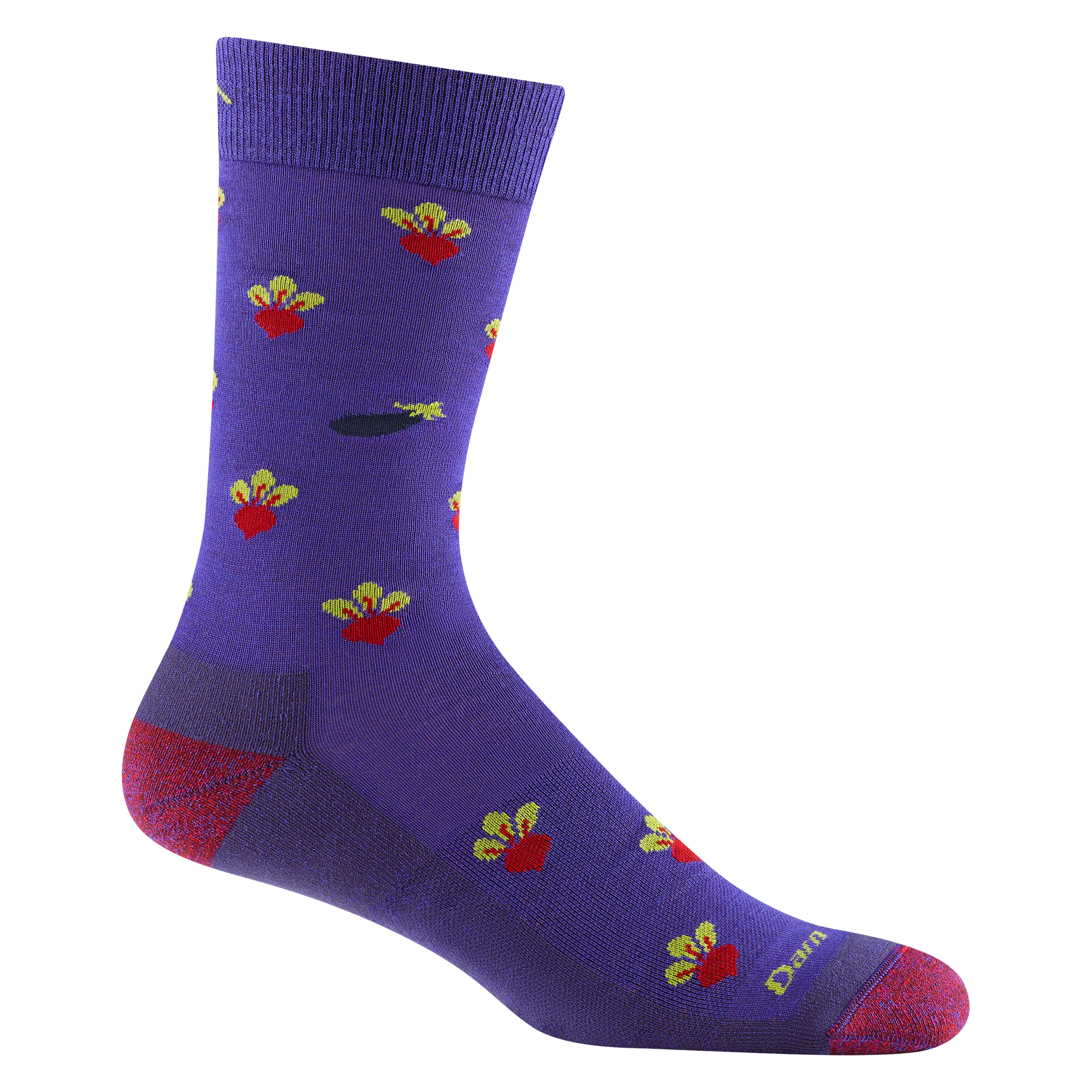 Darn Tough Merino Wool Men's Beets Crew Lightweight Lifestyle Sock - Image 4