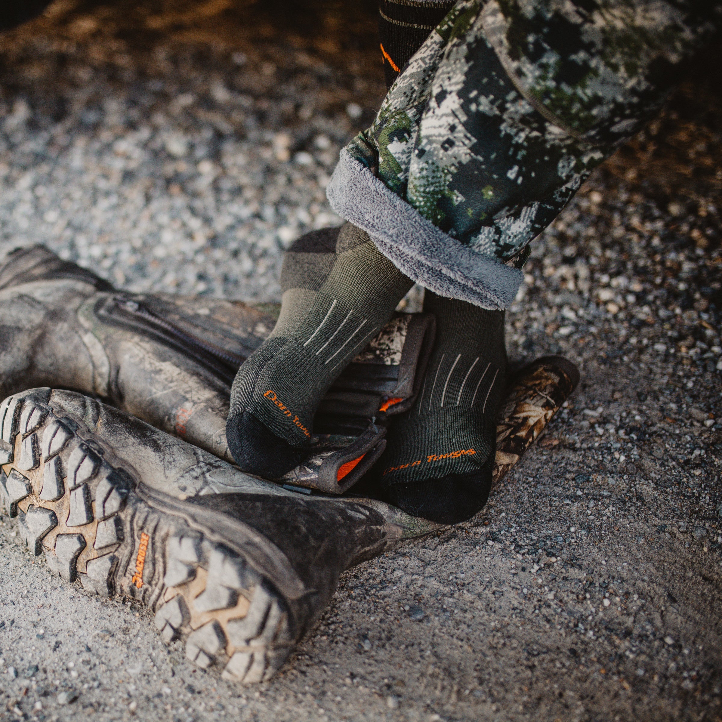 Darn Tough Merino Wool Men's Boot Heavyweight Hunting Socks - Image 3
