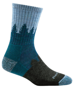Alternative view of Darn Tough Merino Wool Women's Treeline Micro Crew Midweight Hiking Socks