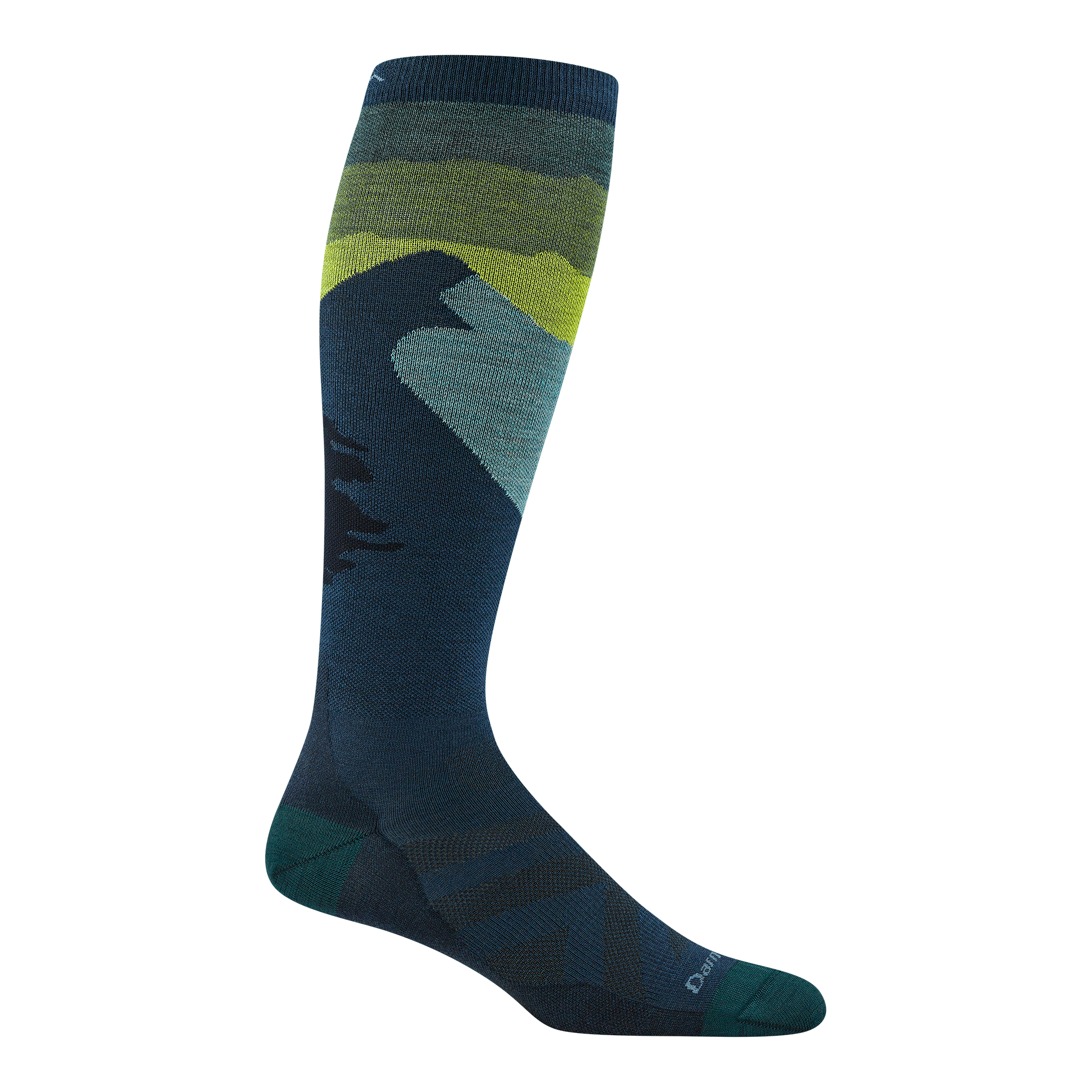 Darn Tough Merino Wool Men's Solstice Over-the-Calf Lightweight Ski & Snowboard Socks - Image 9