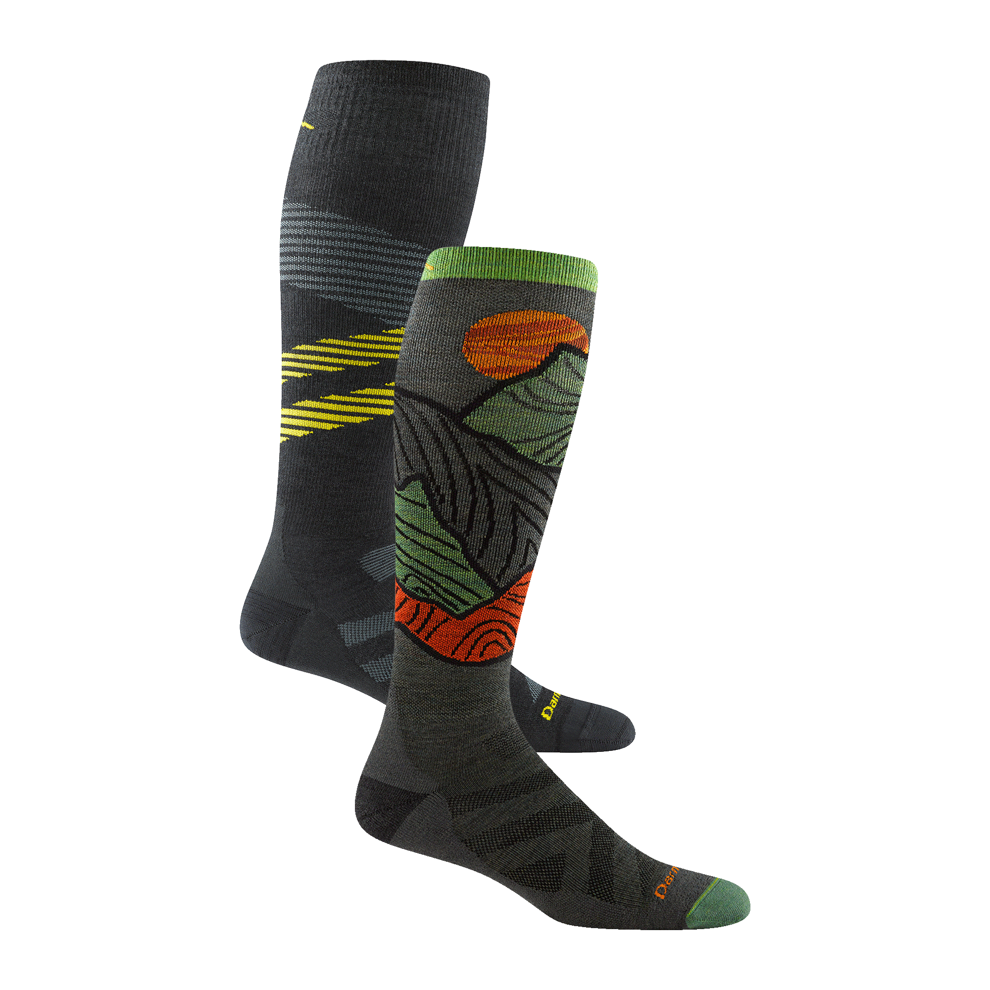 Darn Tough Merino Wool Men's Ski and Snowboard Combo 2-Pack